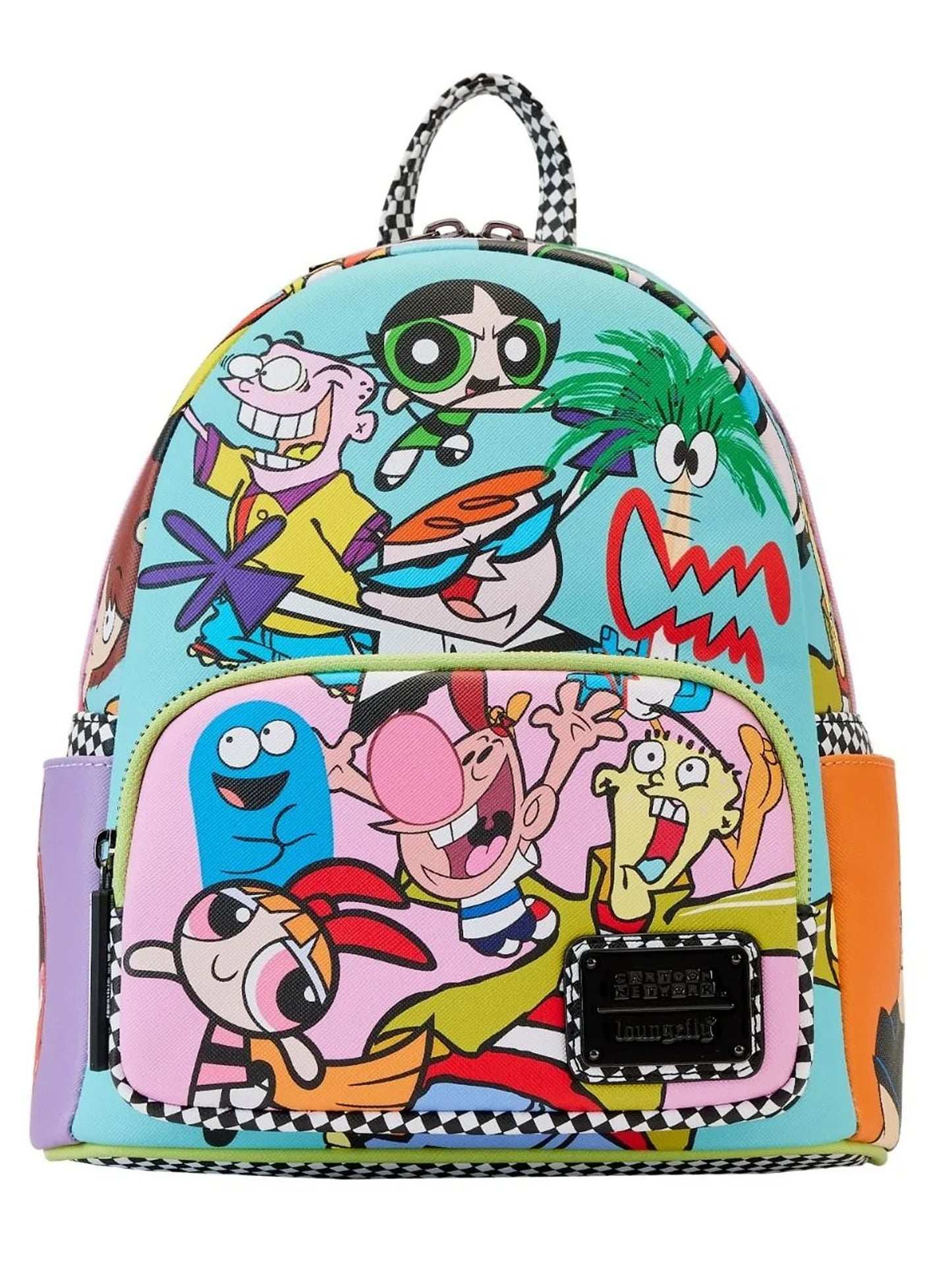 Loungefly x Cartoon Network Retro Collage Mini Backpack Powerpuff Girls Dexter's