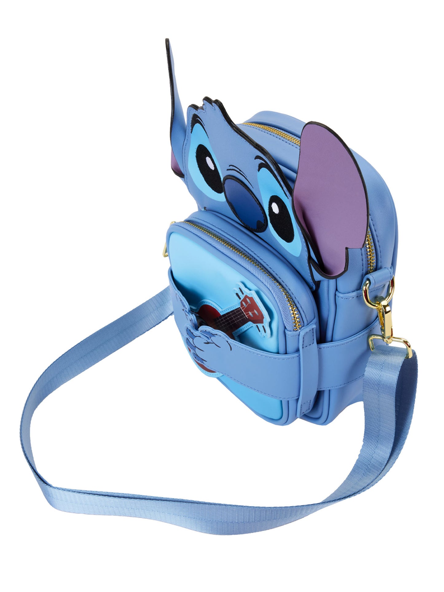 Loungefly x Disney Stitch Camping Crossbuddies Bag