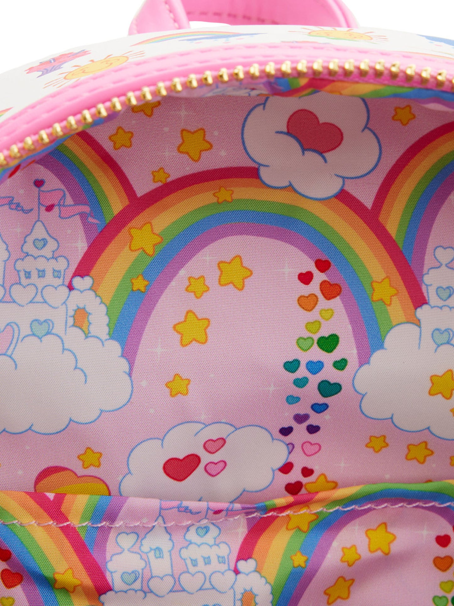 Loungefly x Carebears Rainbox Mini Backpack Care Bear Stare