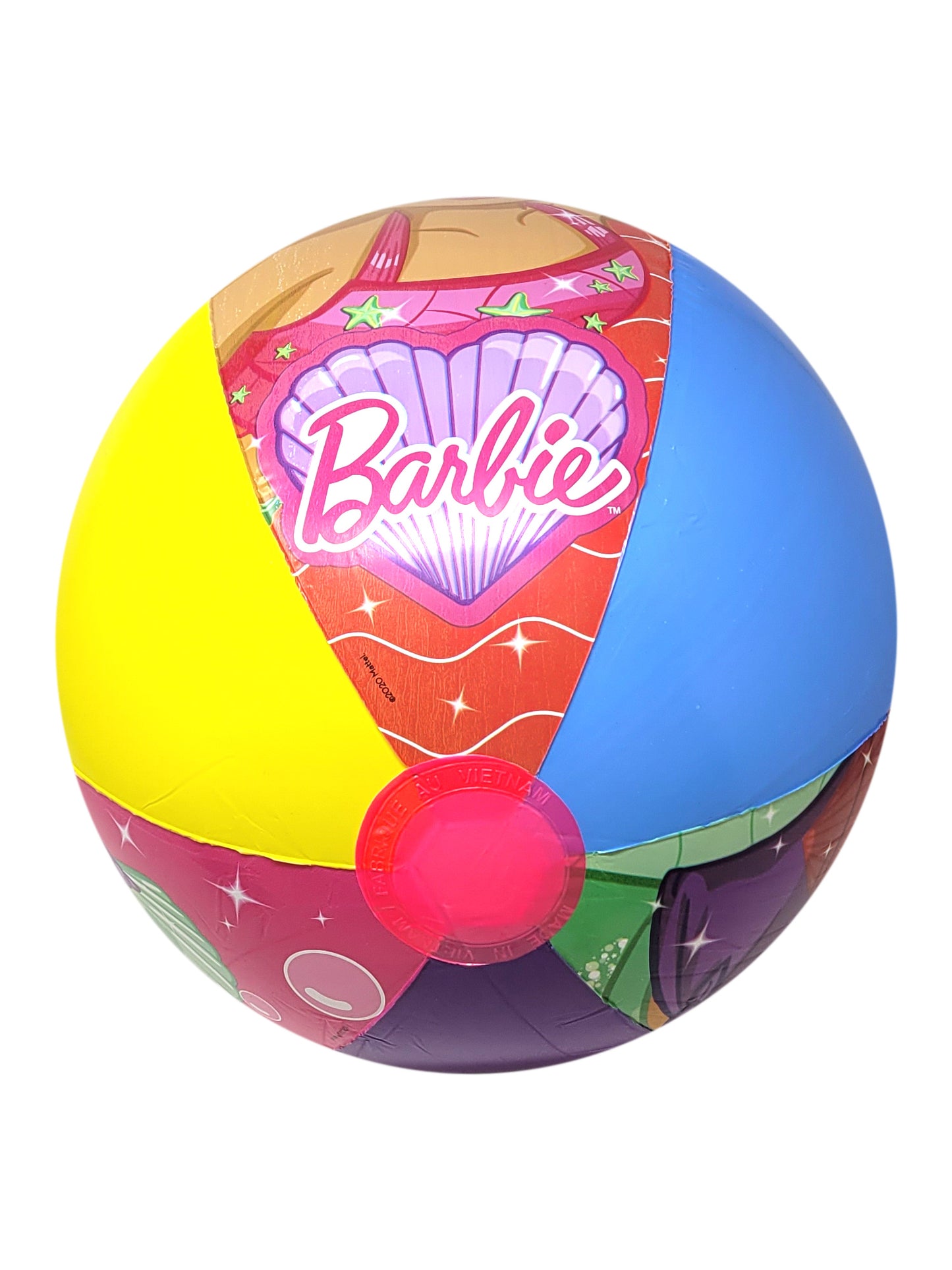 Girls Barbie Beach Ball Inflatable 13.5" 3-Pack Set Pool Party Favor
