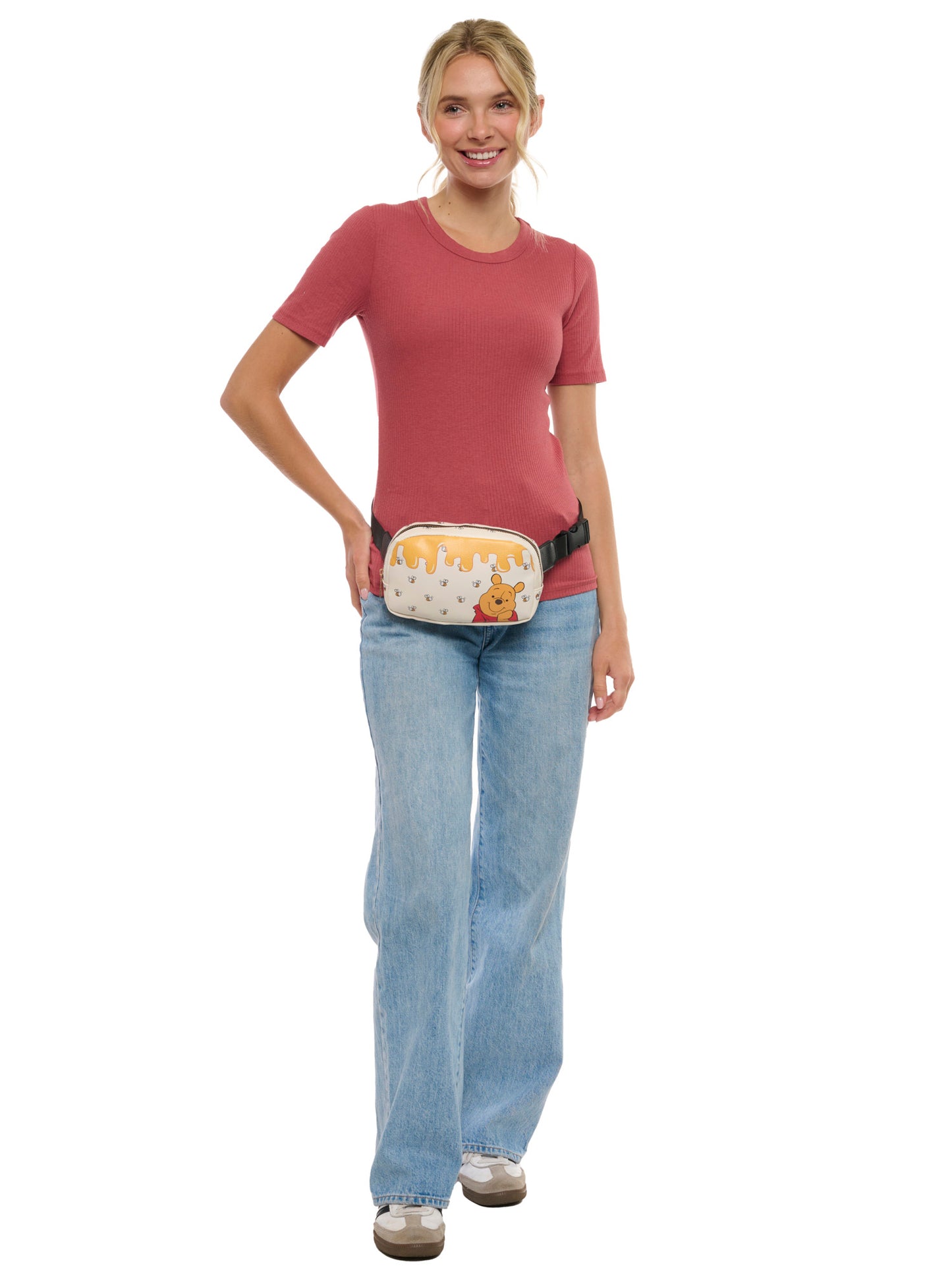 Disney Winnie the Pooh Belt Bag Crossbody Fanny Pack Waist Bag Women