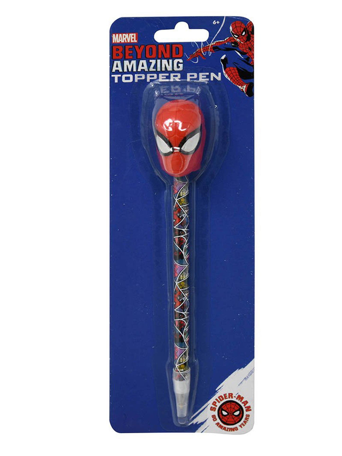 Marvel Spider-Man 15" Backpack w/ Pen Topper 2-Piece Set