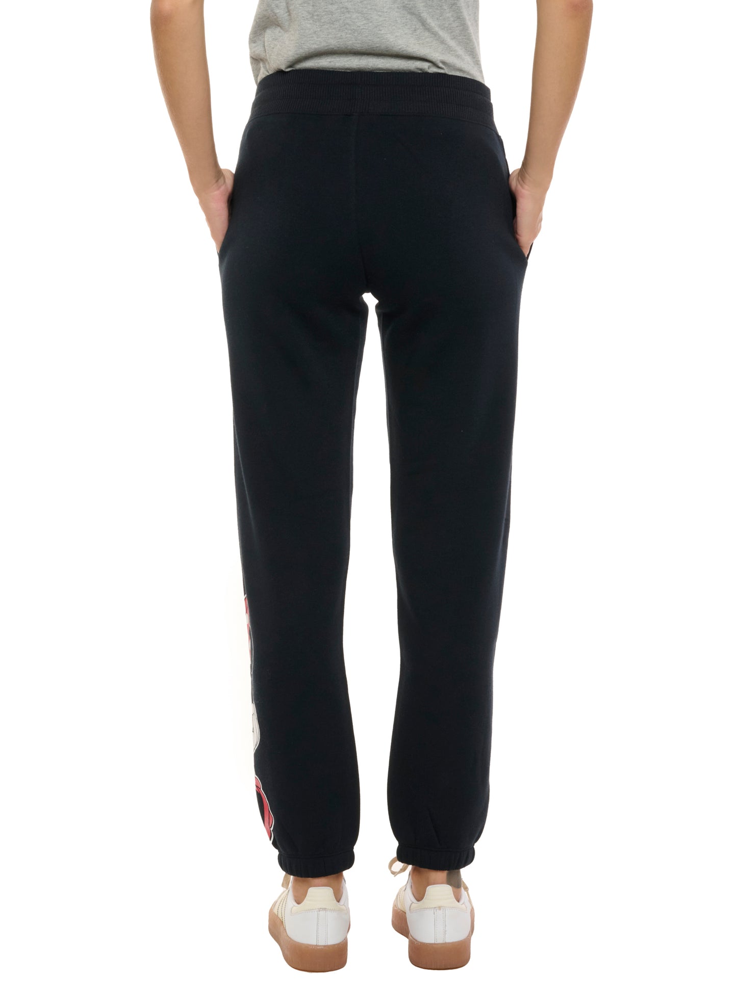 Womens Minnie Mouse Jogger Pants Lounge Wear Pockets bottom Cuff Disney