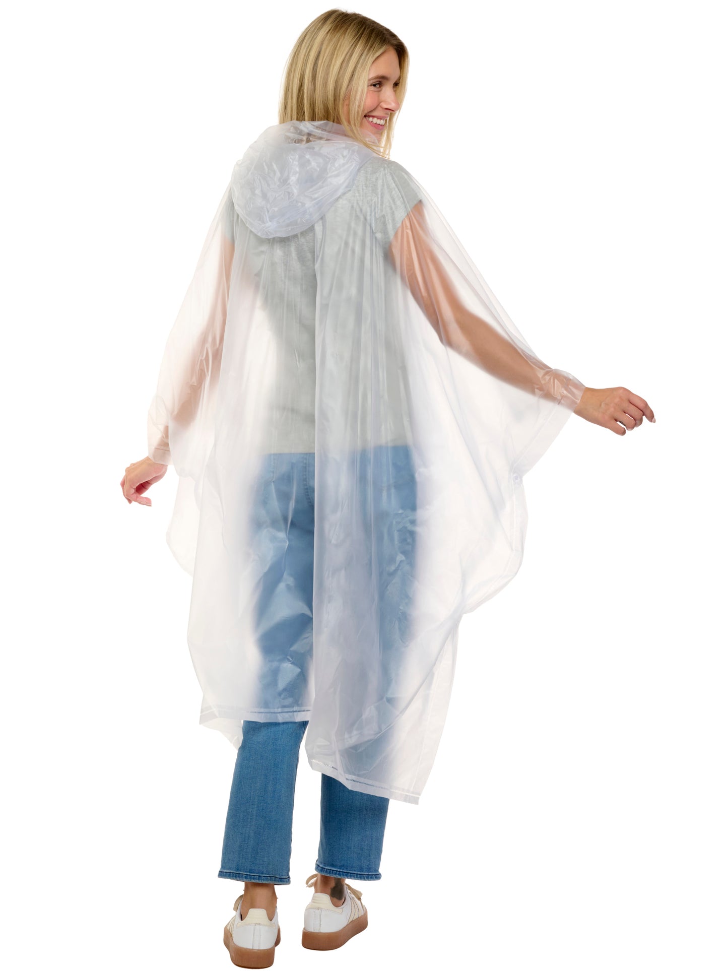 Womens Adult Disney Minnie Mouse & Daisy Duck Rain Poncho Water Resistant