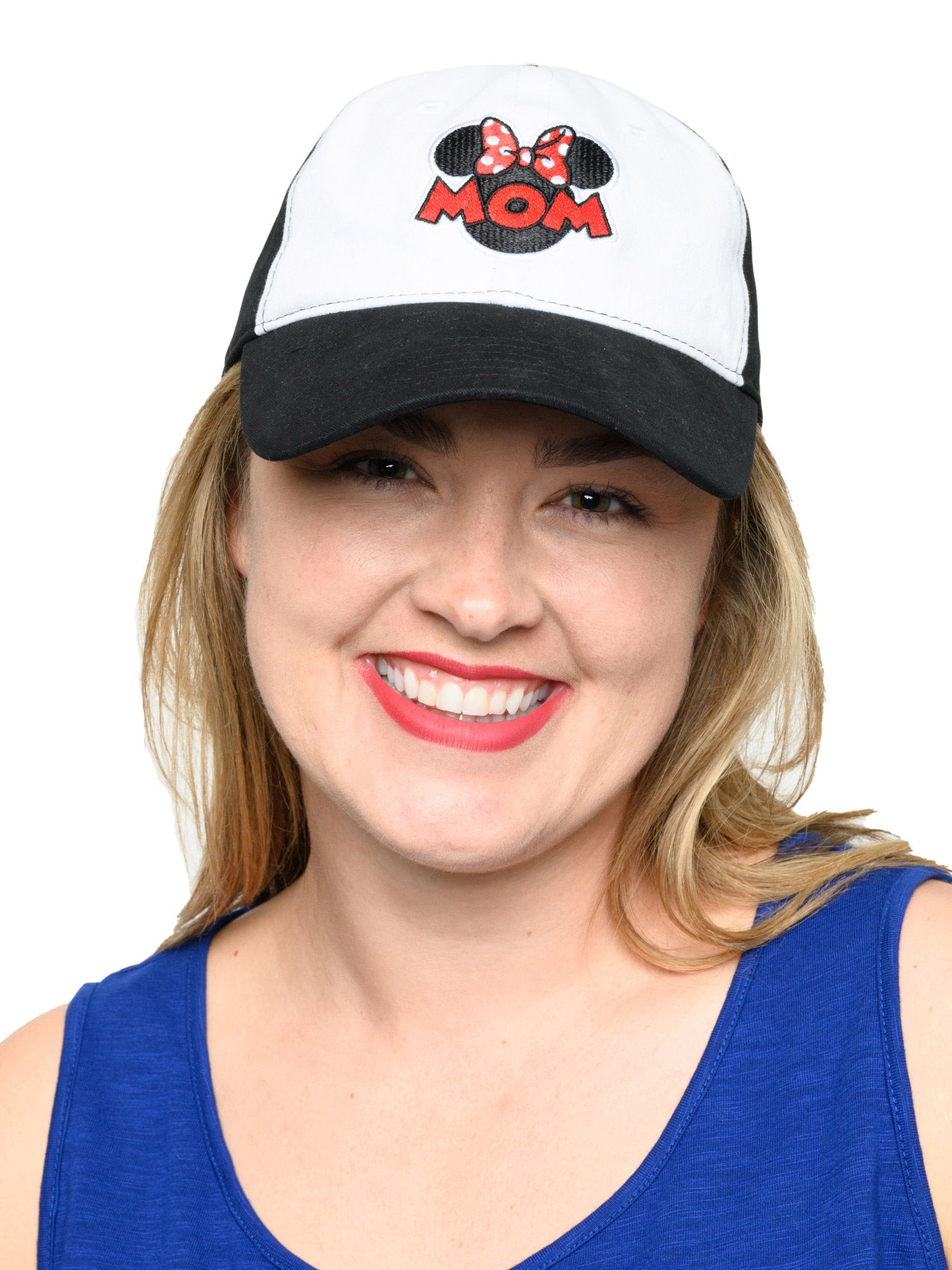Disney Mom and Dad Baseball Hat 2-Piece Set Disney Black White