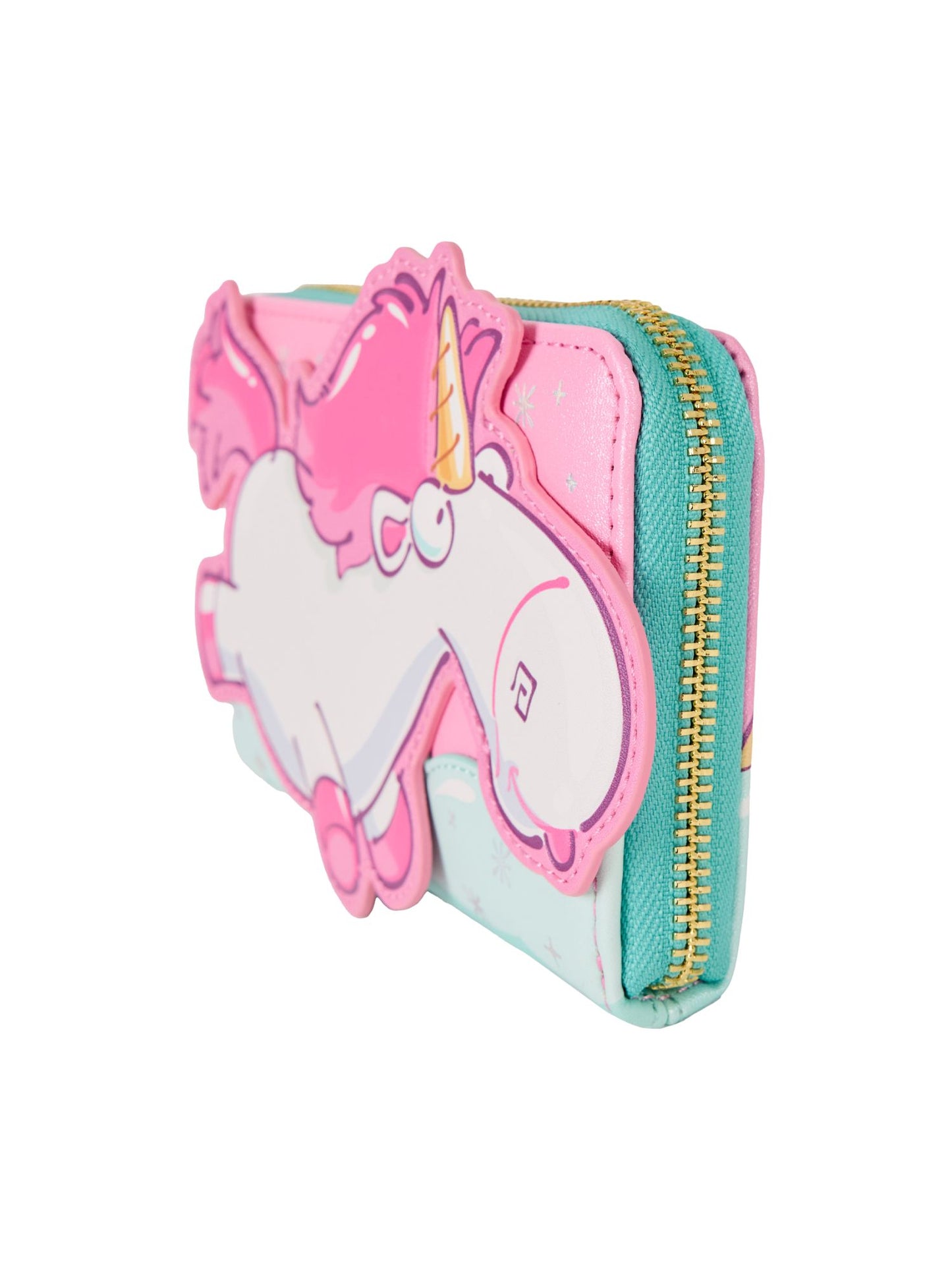 Loungefly x Minions Fluffy Unicorn Zip Around Wallet