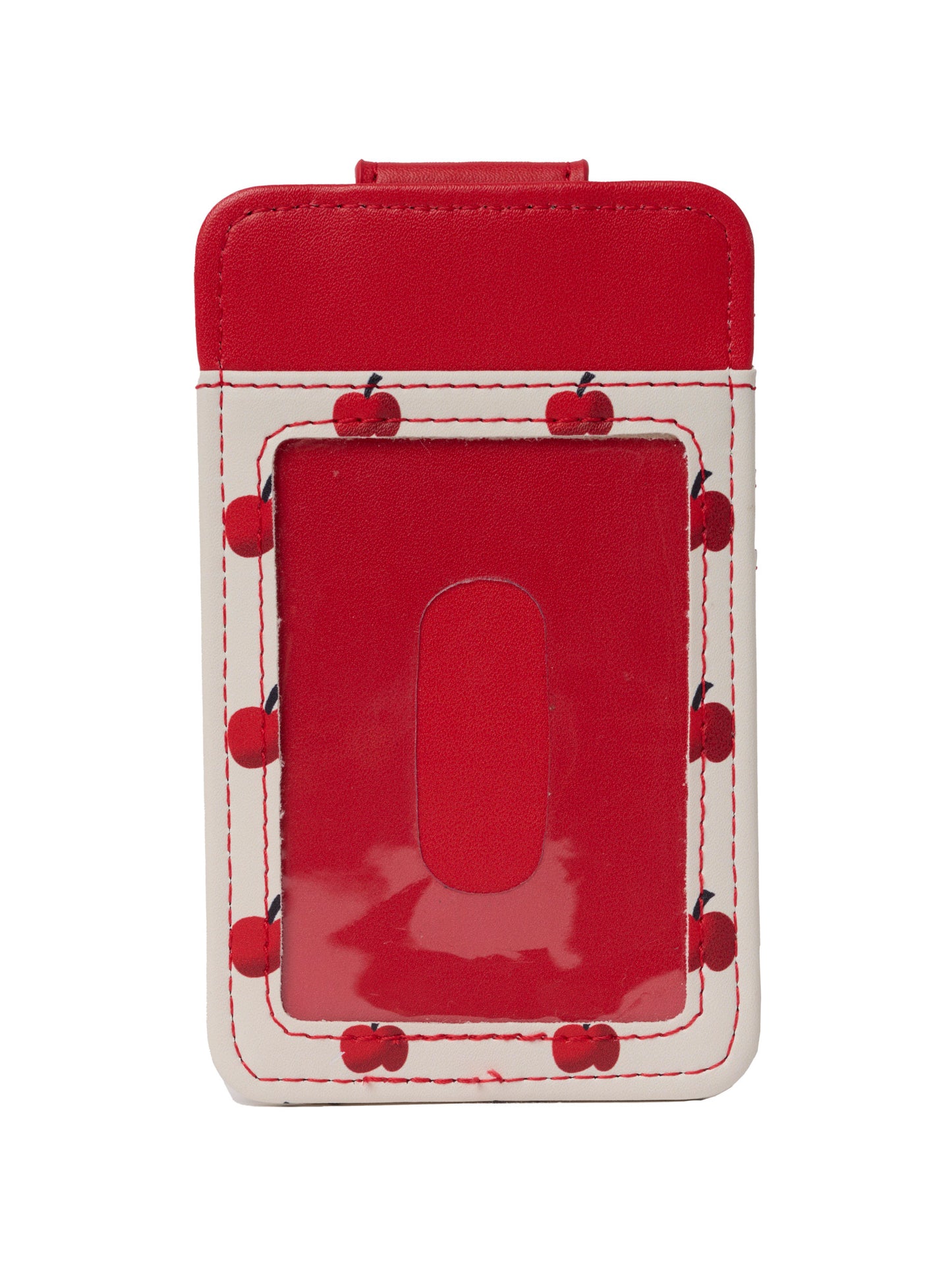 Womens Disney Snow White Card Holder Wallet Button Snap Closure