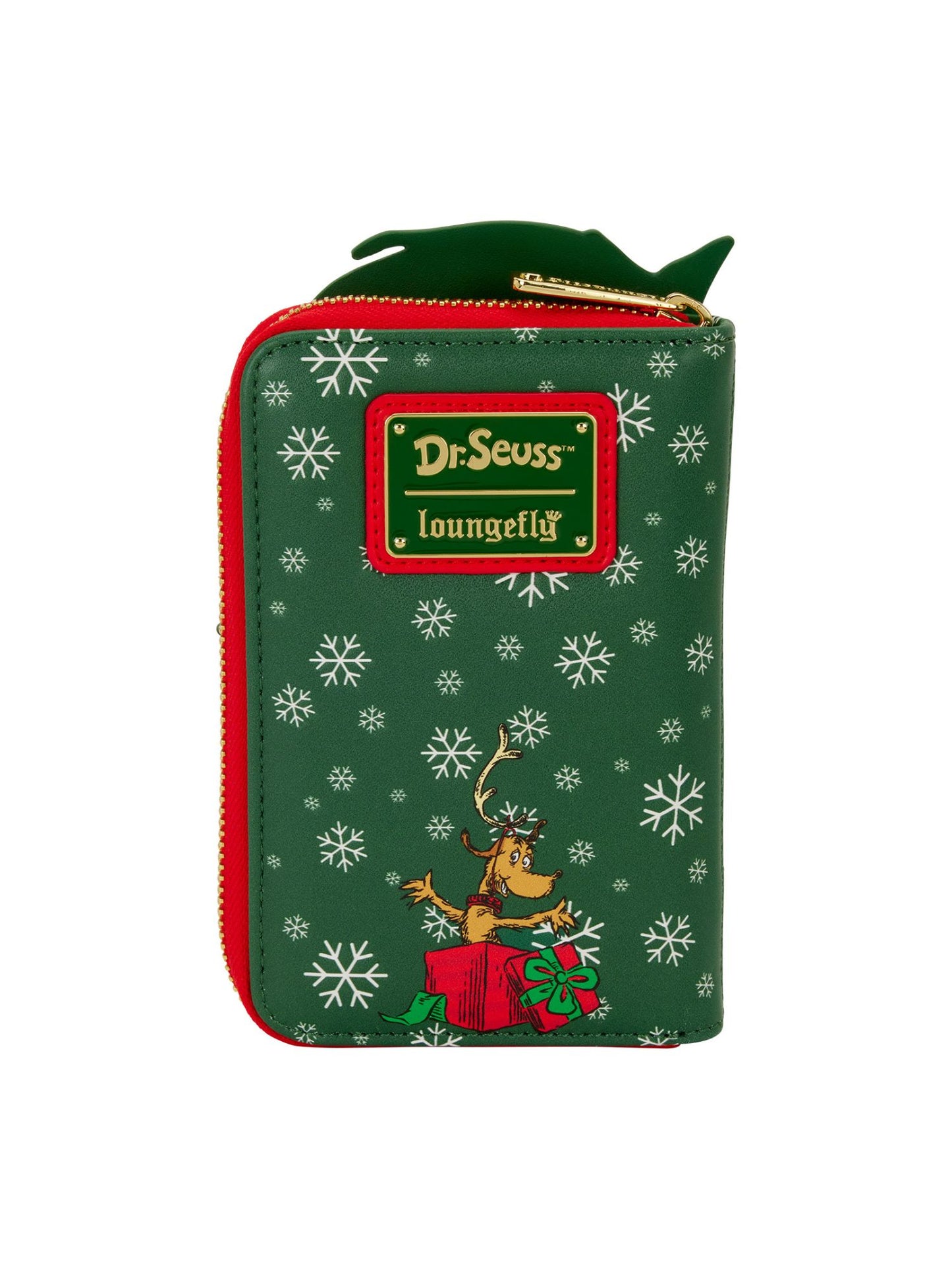 Loungefly x Dr. Seuss How the Grinch Stole Christmas! Tree Zip Around Wallet