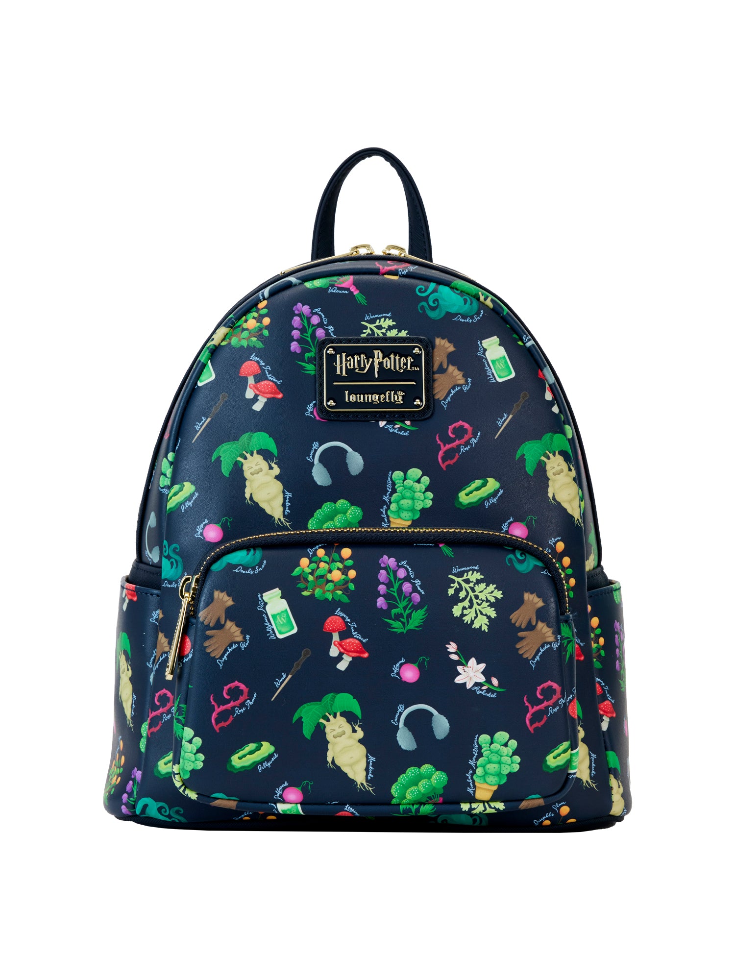 harry potter mini backpack purse Loungefly x Harry Potter Herbology Mini Backpack Handbag Mandrake – Open and Clothing