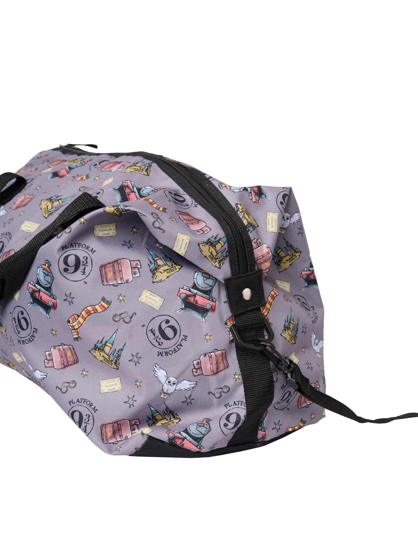 Harry Potter Weekender Duffel Bag Travel Carry-On All-Over Print Hedwig