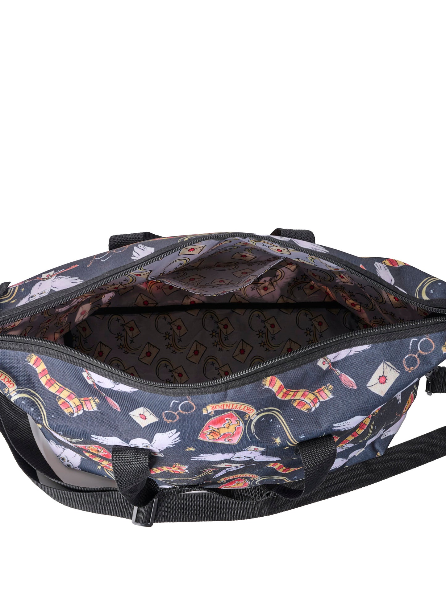 Harry Potter Weekender Duffel Bag Travel Carry-On Shoulder Strap Gryffindor