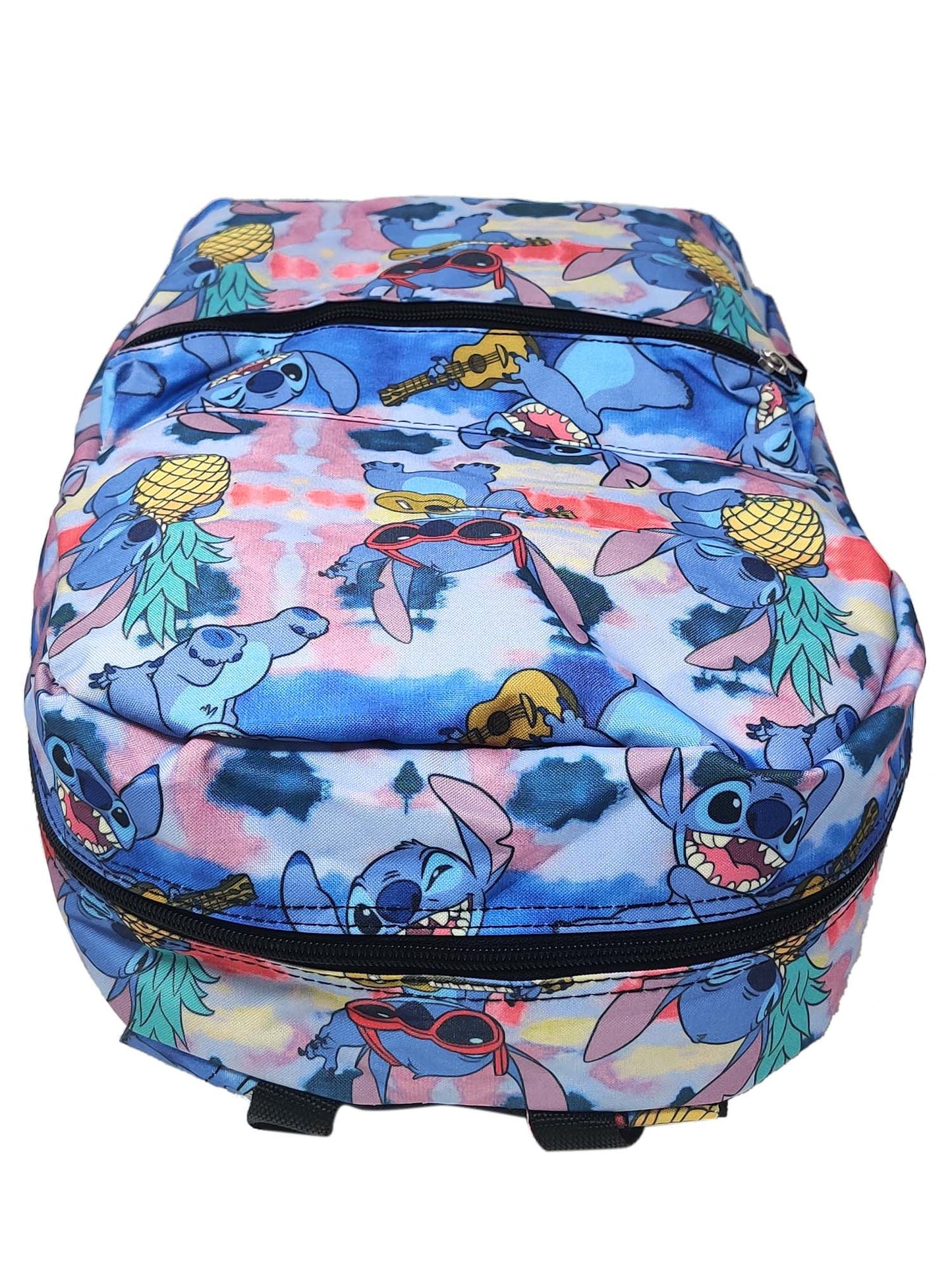 Lilo & Stitch Backpack 16" Teens All-Over Print Pattern Disney