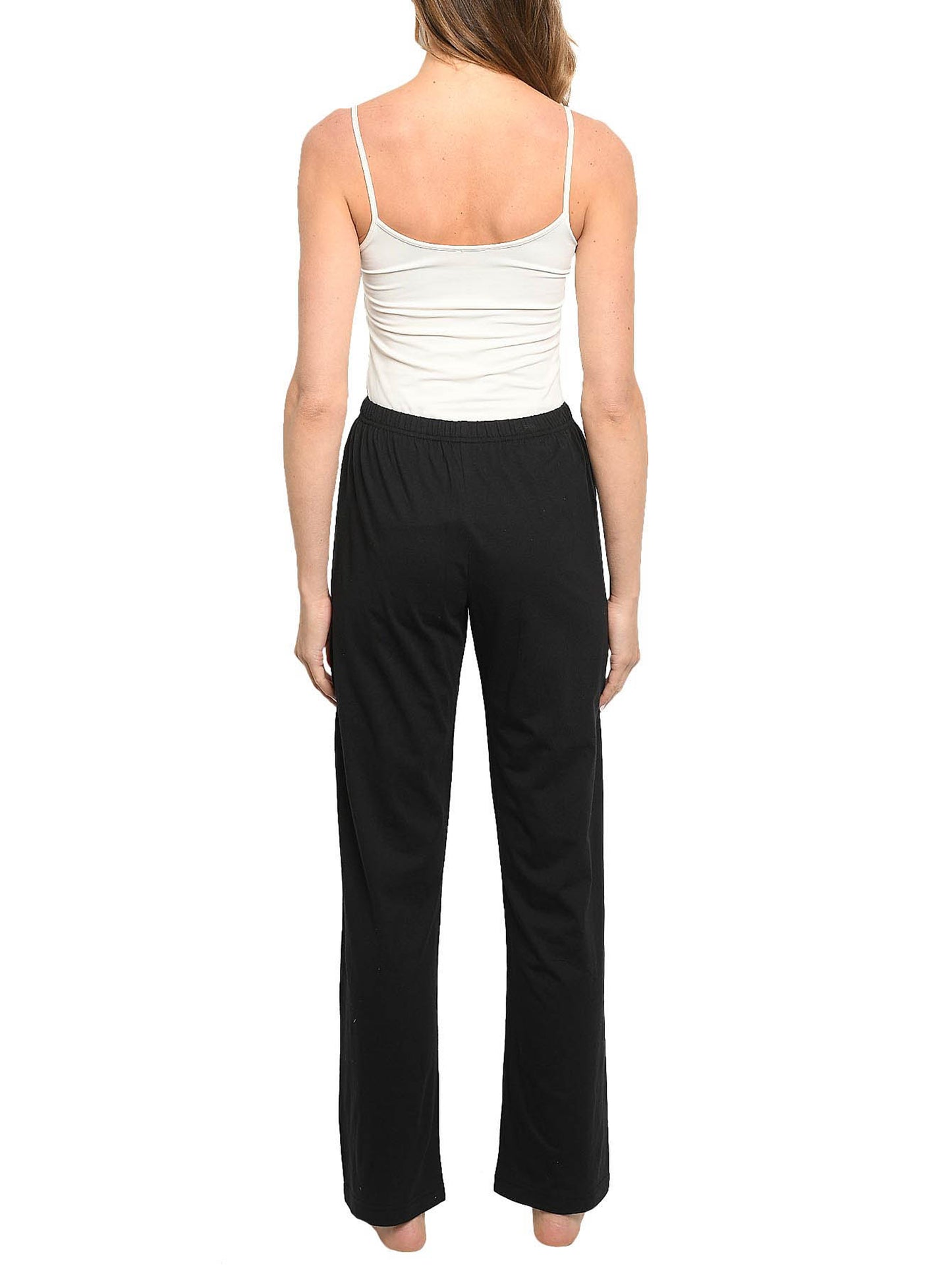 Disney Women's Minnie Mouse T-Shirt & Lounge Pants Pajama Set Gray Black