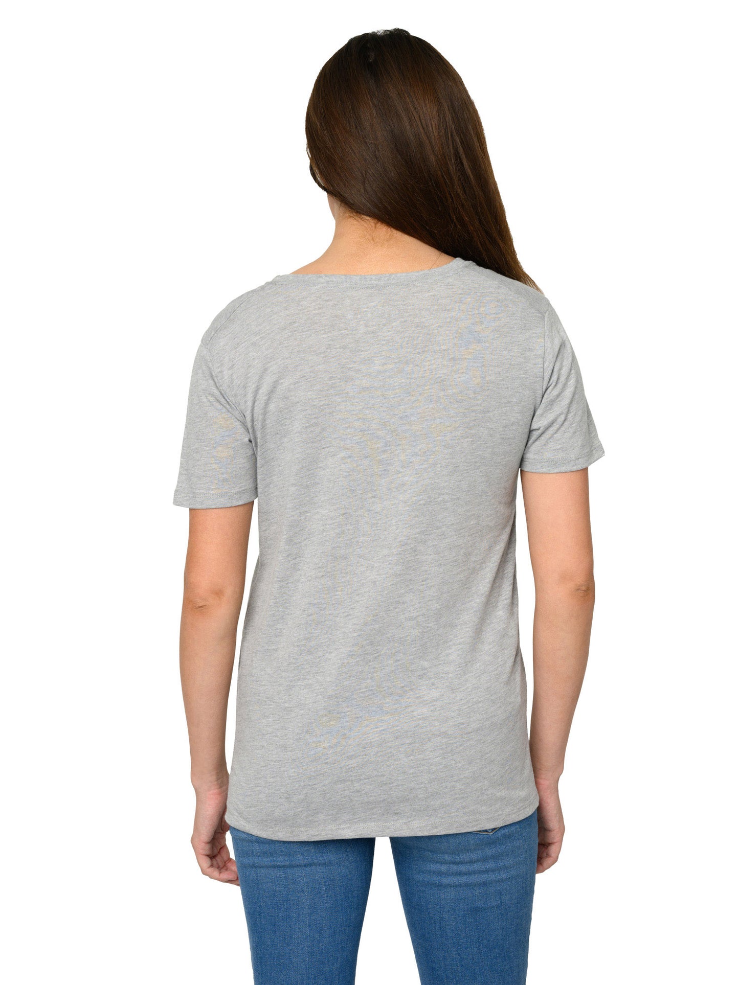 Disney Minnie Mouse T-Shirt Short Sleeve Gray Women's & Women's Plus