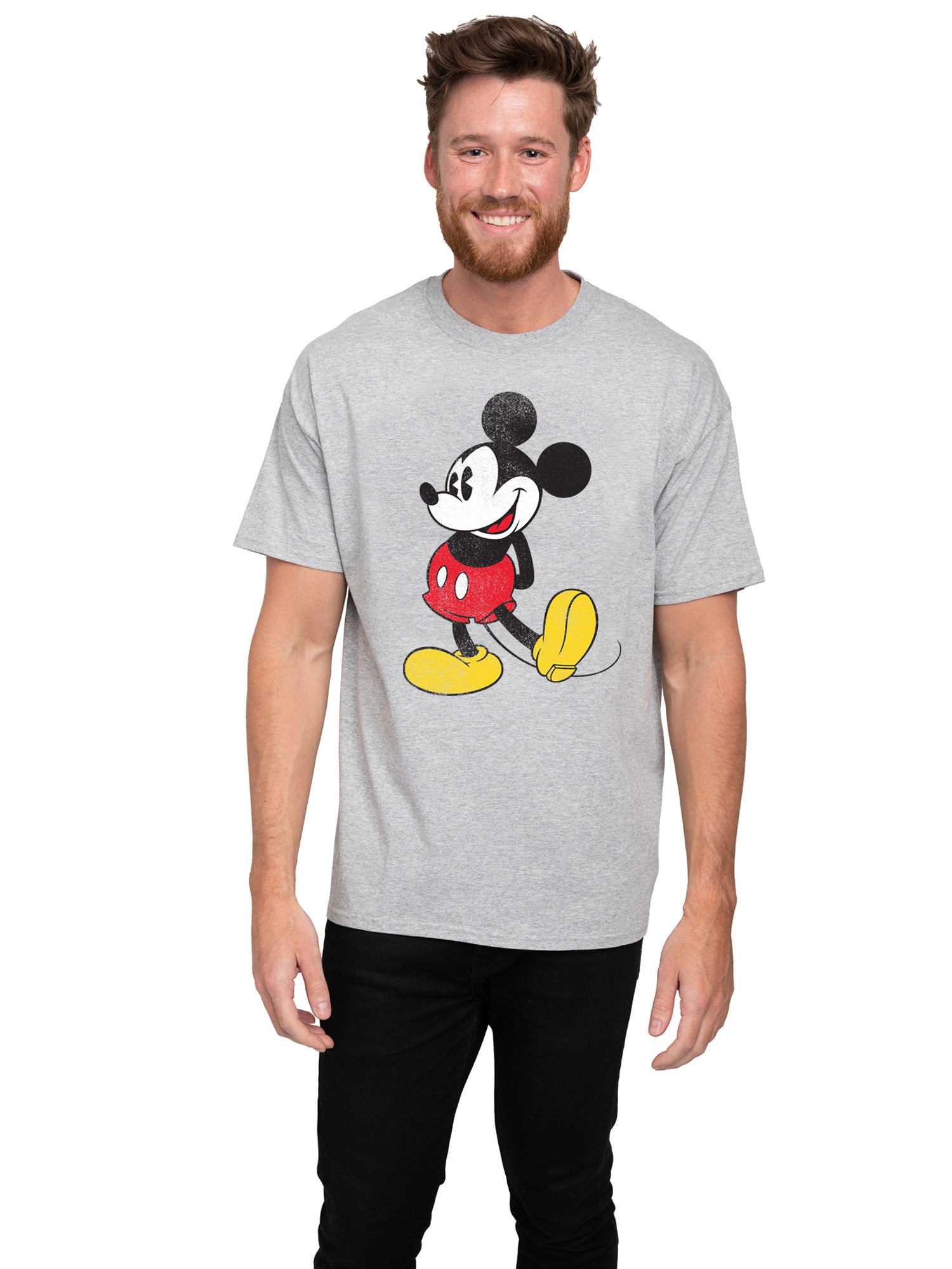 mickey mouse mens dress shirt Disney Mens Size XL Mickey Mouse Martini Cocktail Short Sleeve Button Shirt