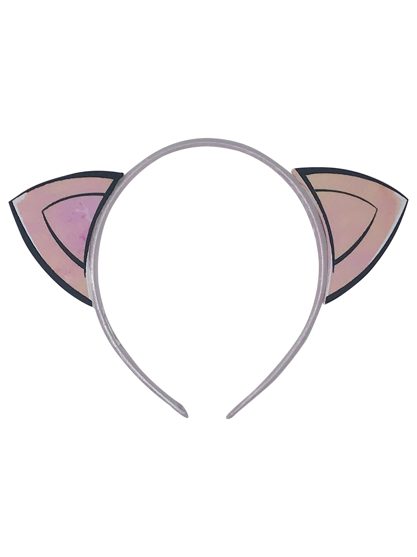 LOL Surprise Cat Ears Headband Kitty Queen Shiny Pink Girls 4-Pack Set