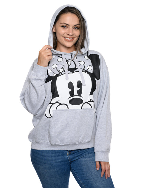 Buy Disney Womens Plus Size Mickey Mouse Sweatshirt Lightweight Fleece  Pullover, Cream, 4X at