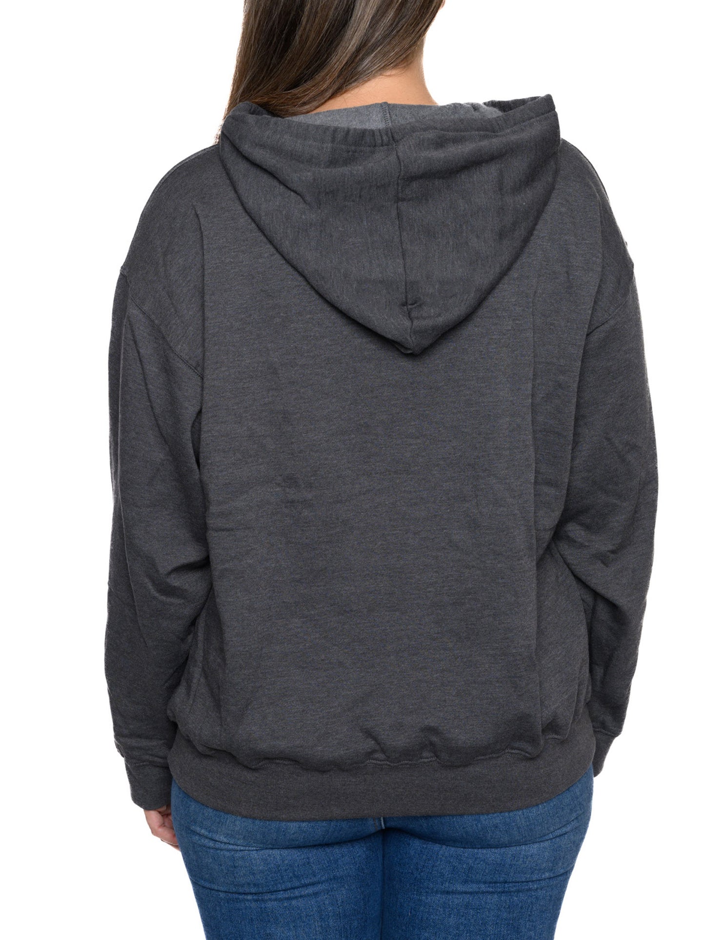 Women's and Plus Harry Potter Hoodie Sweatshirt Pullover Hogwarts Gray