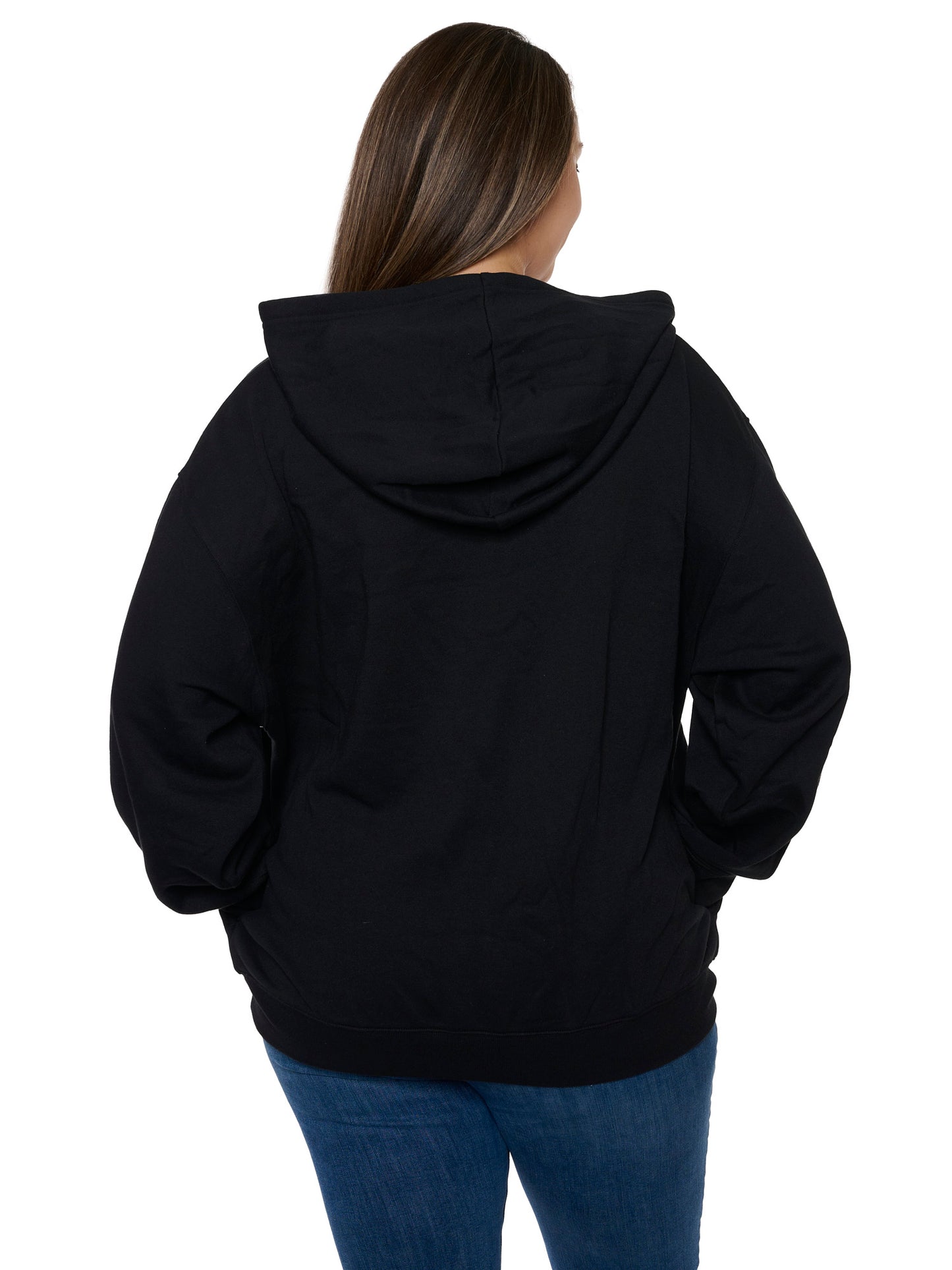 Womens Plus Size Jack Skellington Hoodie Pullover Nightmare Before Christmas