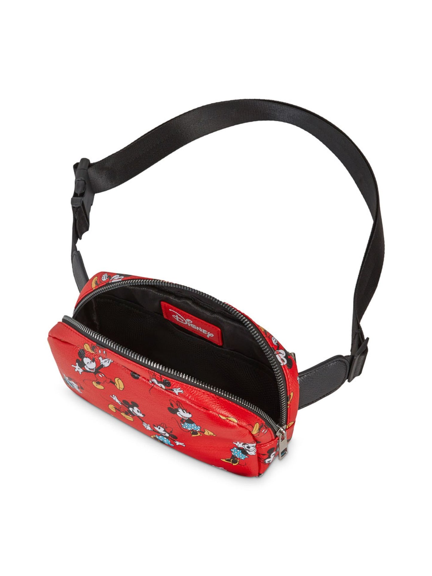 Disney Mickey & Minnie Mouse Belt Bag Crossbody Fanny Pack Waist Bag Women's Red