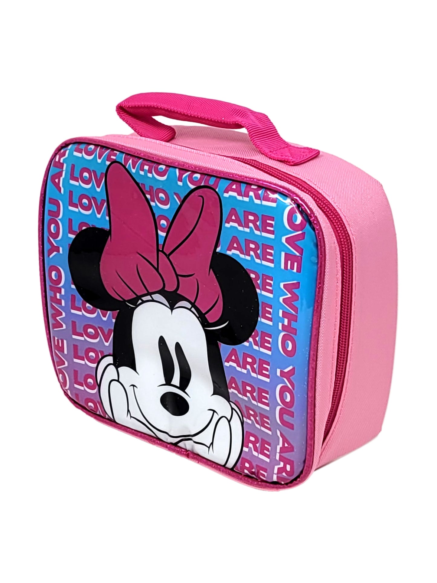 Minnie Mouse Lunch Bag Insulated Disney Smiles Bows Reusable