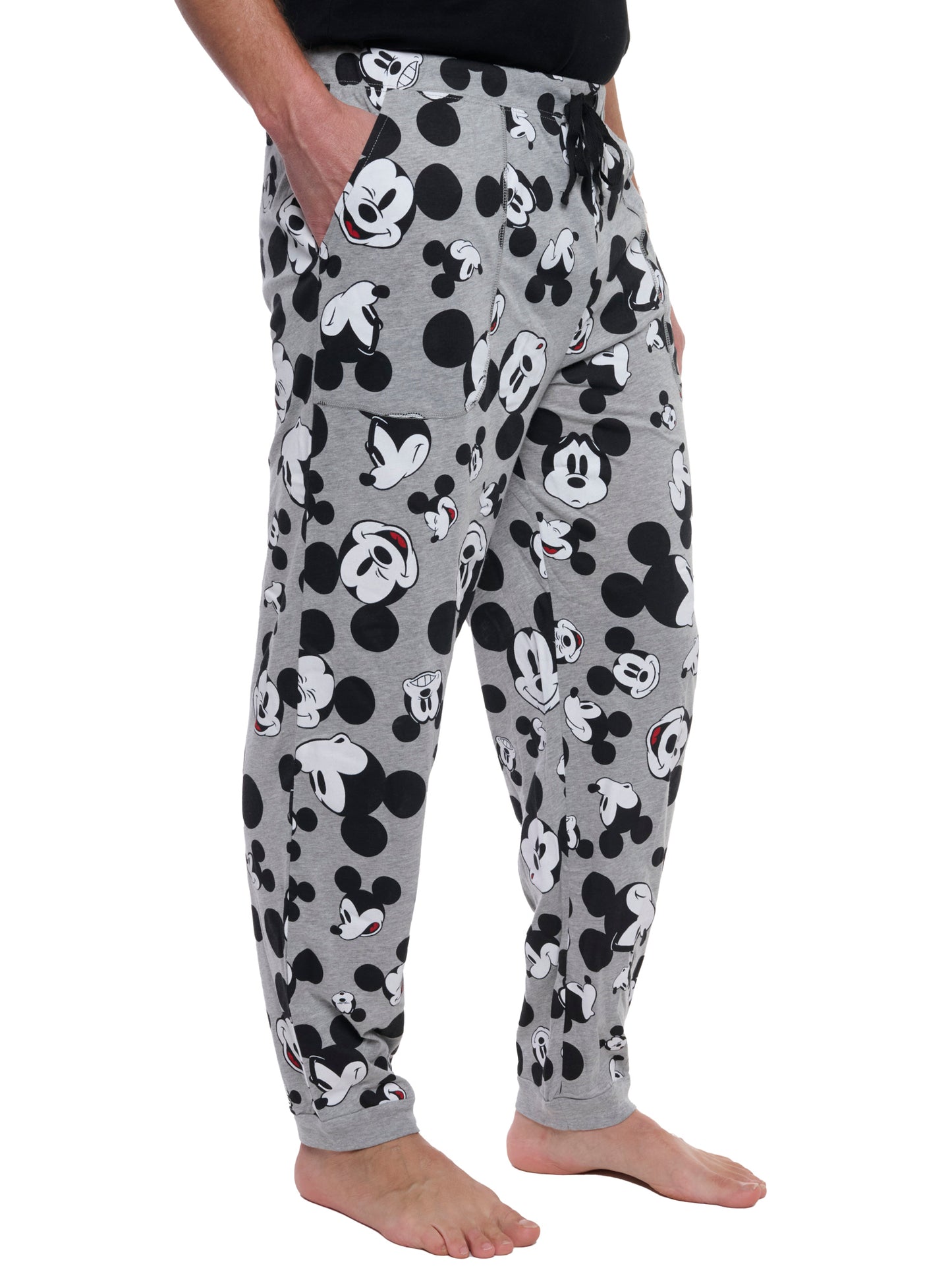 Men's Mickey Mouse Pajama Pants Sleepwear PJ Pants Joggers
