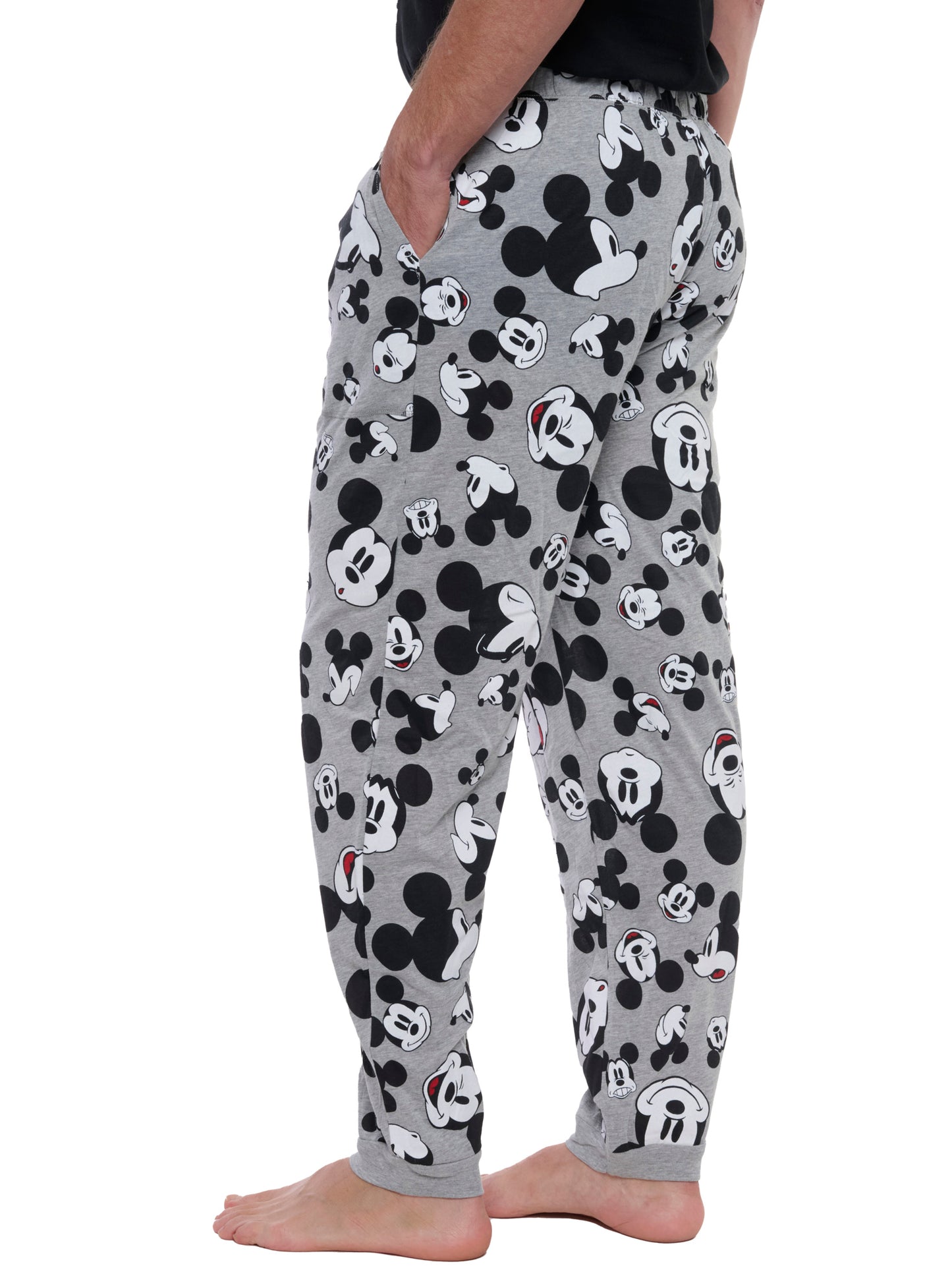 Men's Mickey Mouse Pajama Pants Sleepwear PJ Pants Joggers