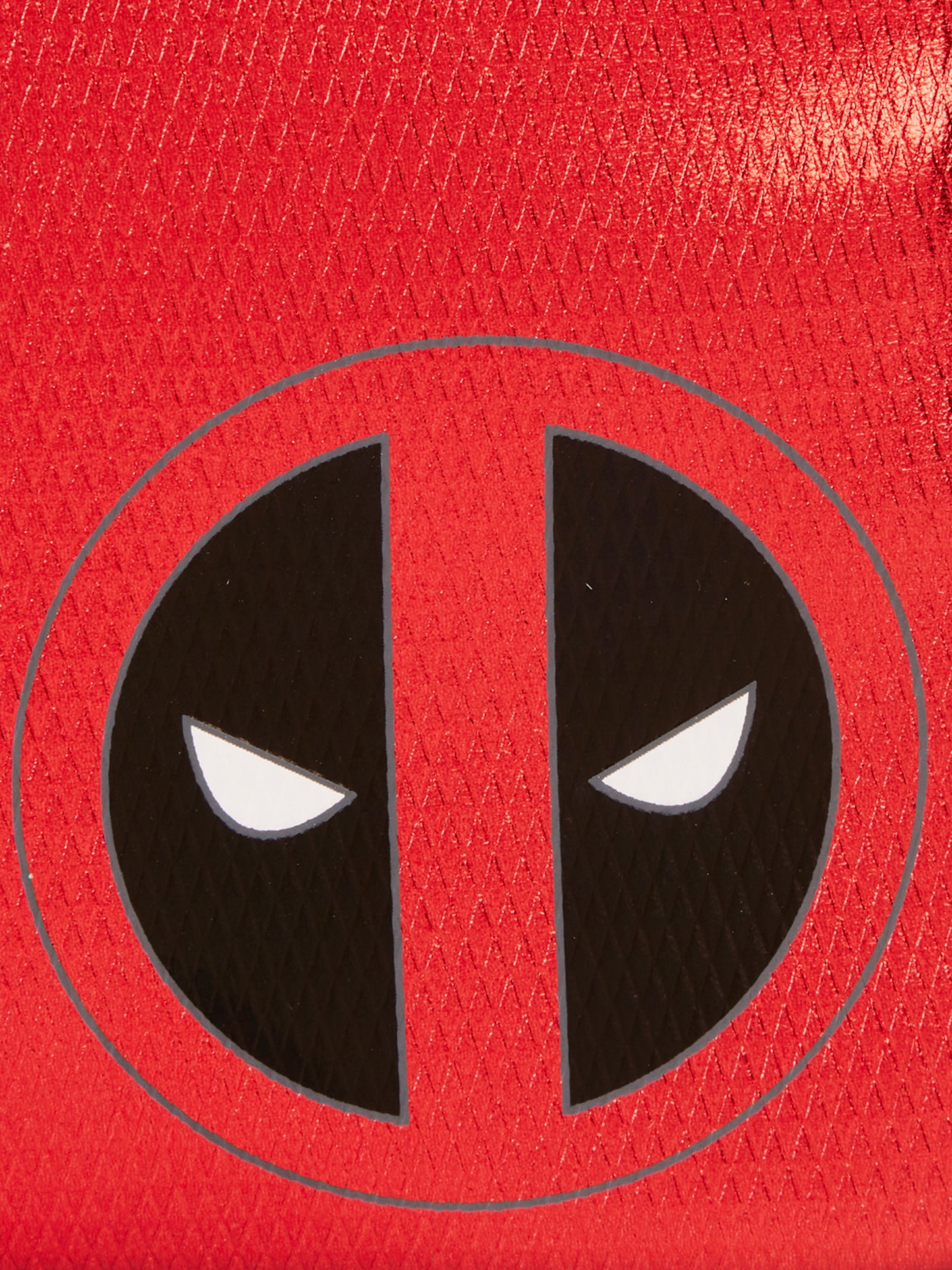 Loungefly x Marvel Deadpool Mini Backpack Handbag Metallic Red