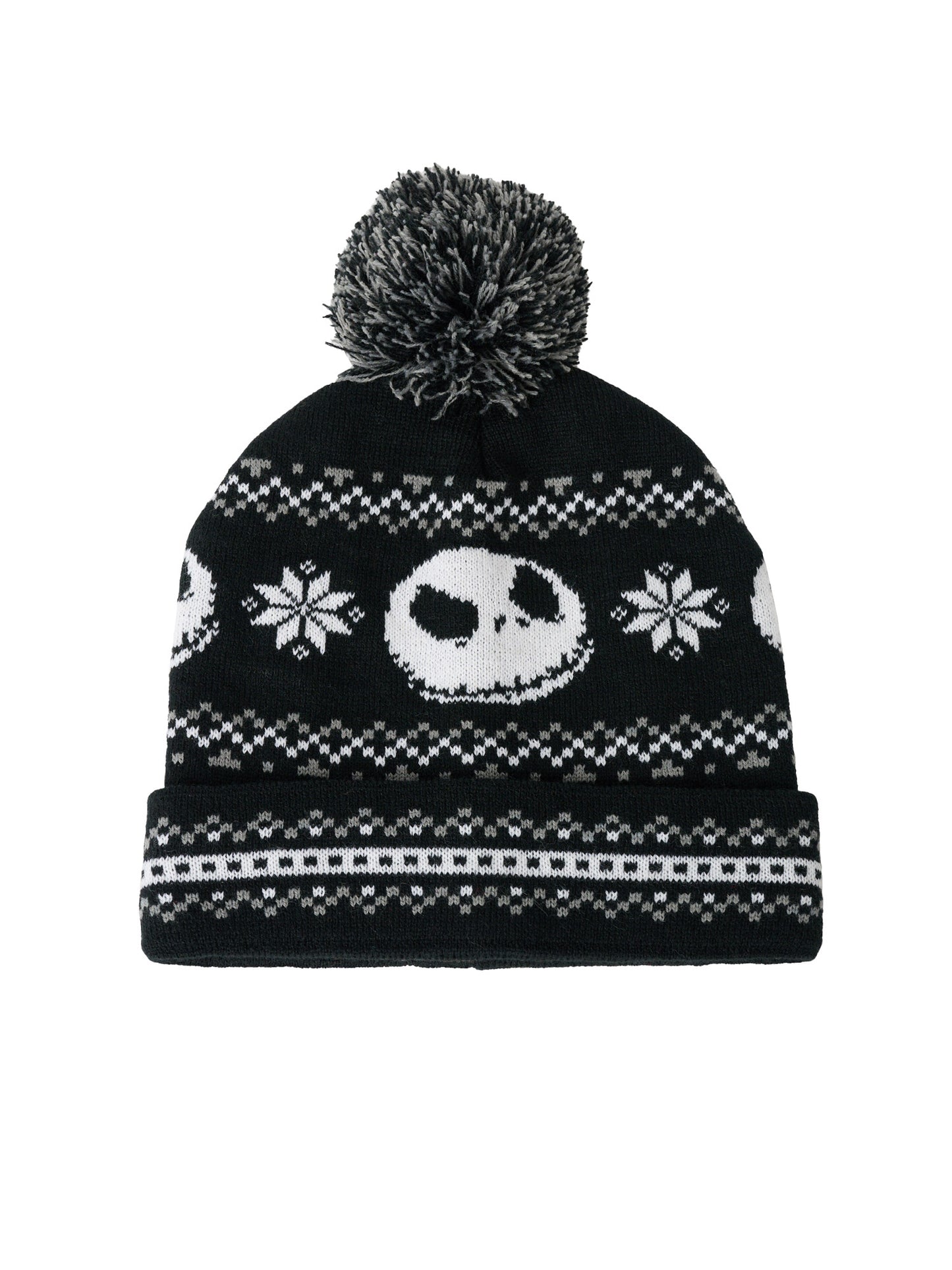 Adult Nightmare Before Christmas Knit Beanie Hat & Touch Screen Gloves Unisex