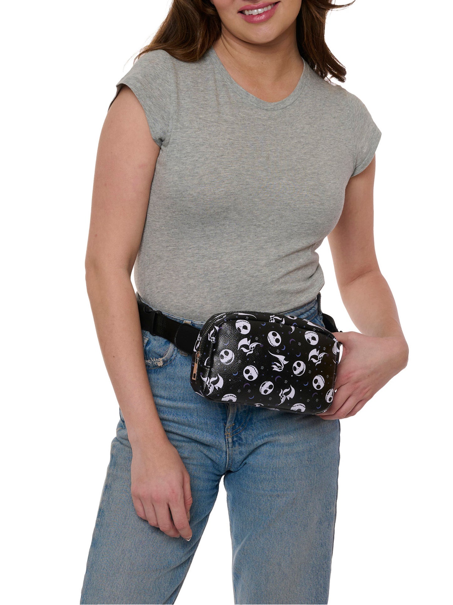 Nightmare Before Christmas Jack Skellington Belt Bag Fanny Pack Waist Bag Women