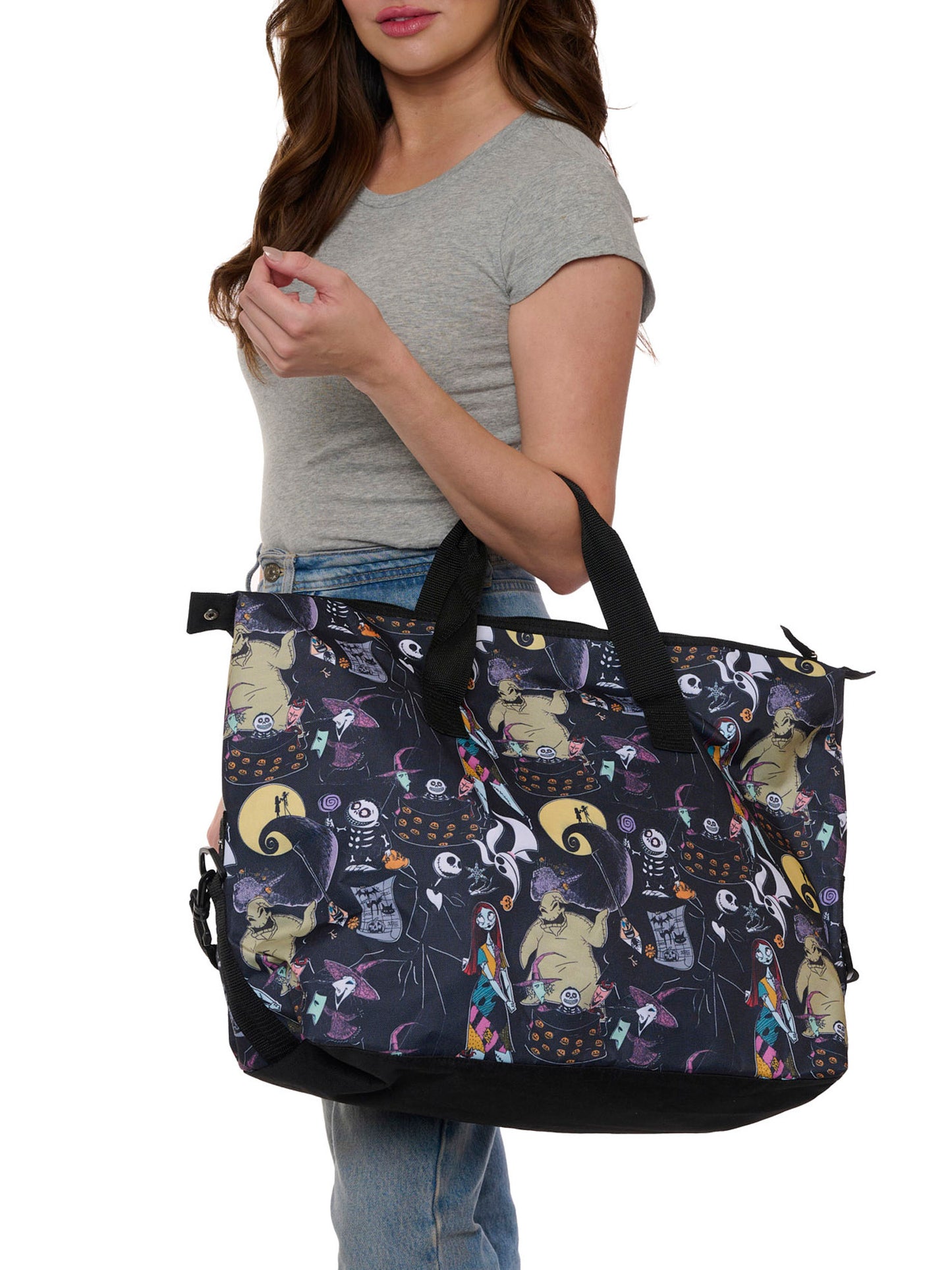 Nightmare Before Christmas Jack Duffel Bag Travel Weekender Carry-On Large