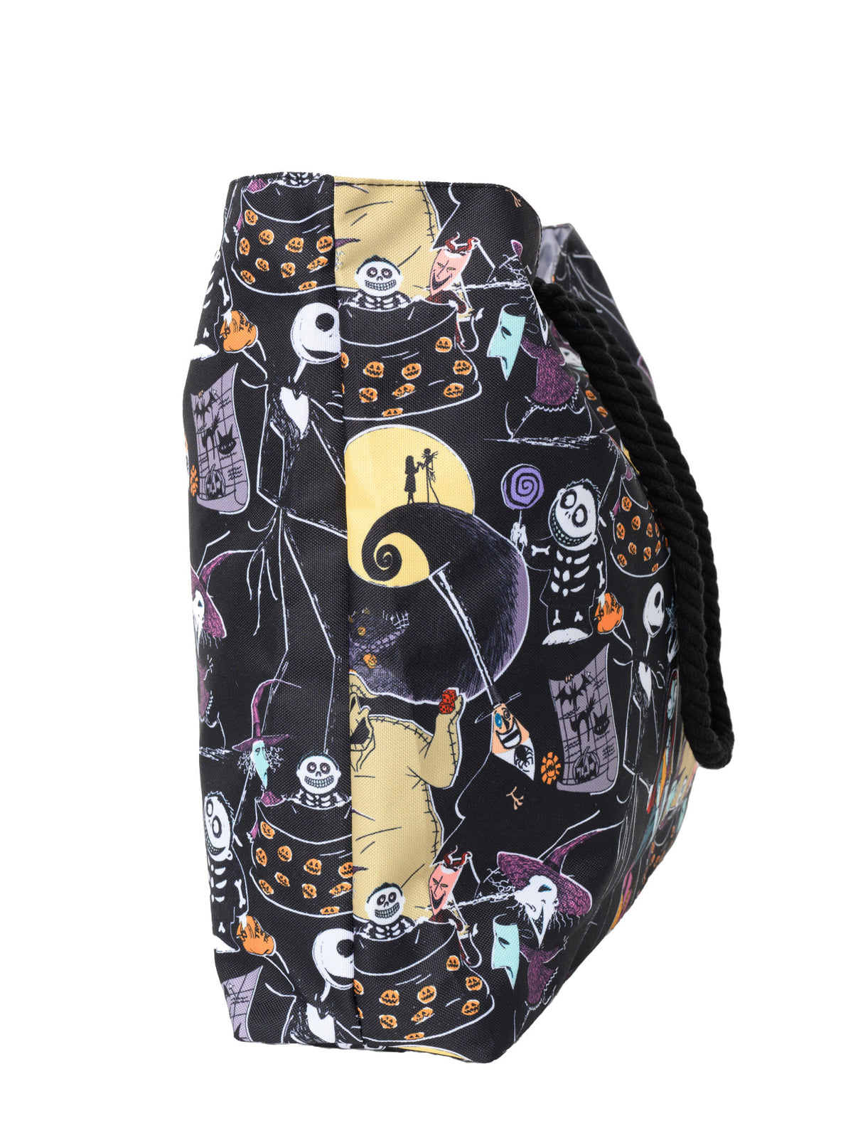Disney Women's Jack Skellington Rope Tote Bag Nightmare Before Christmas