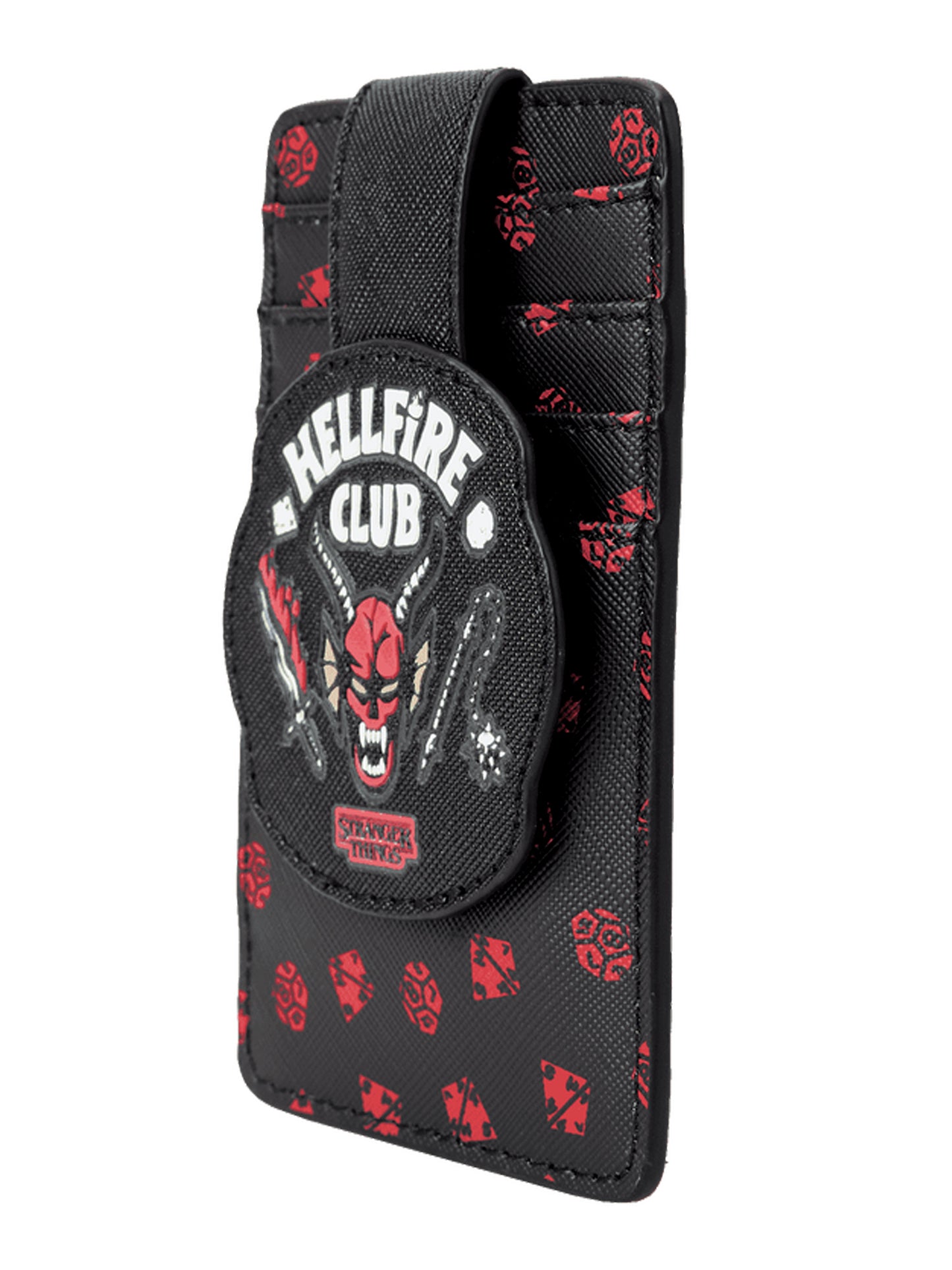 Loungefly x Stranger Things Hellfire Club Netflix Card Holder Wallet