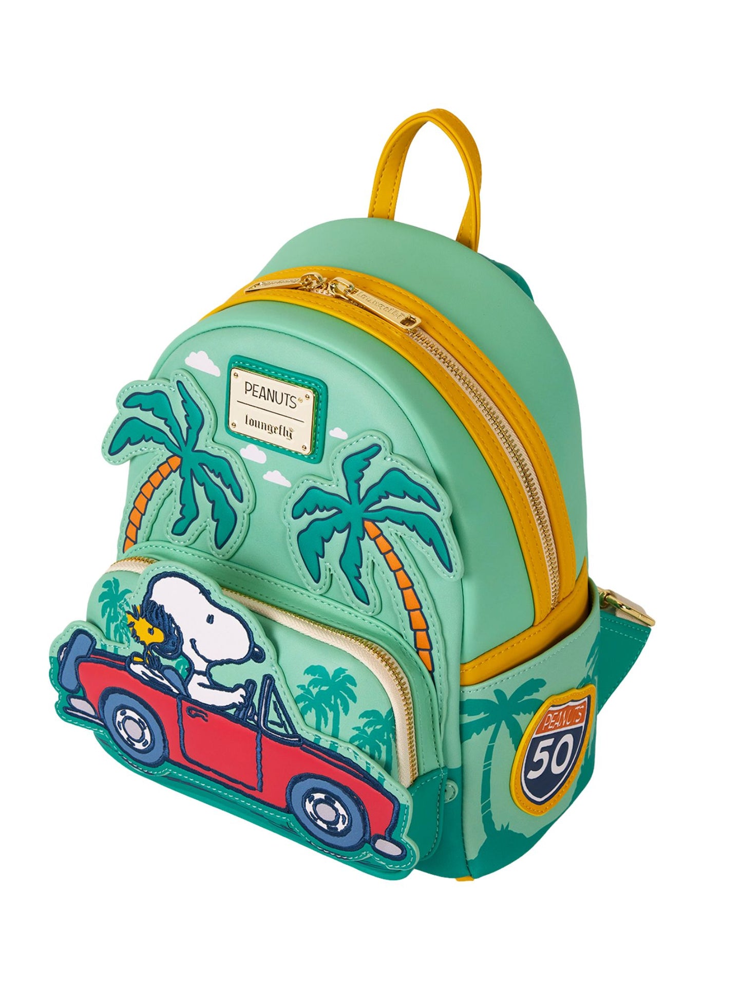 Loungefly x Peanuts Snoopy Road Trip Mini Backpack
