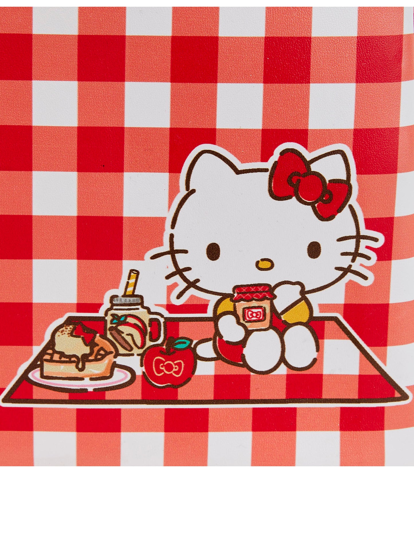 Loungefly x Sanrio Hello Kitty Mini Backpack Handbag Gingham White Red