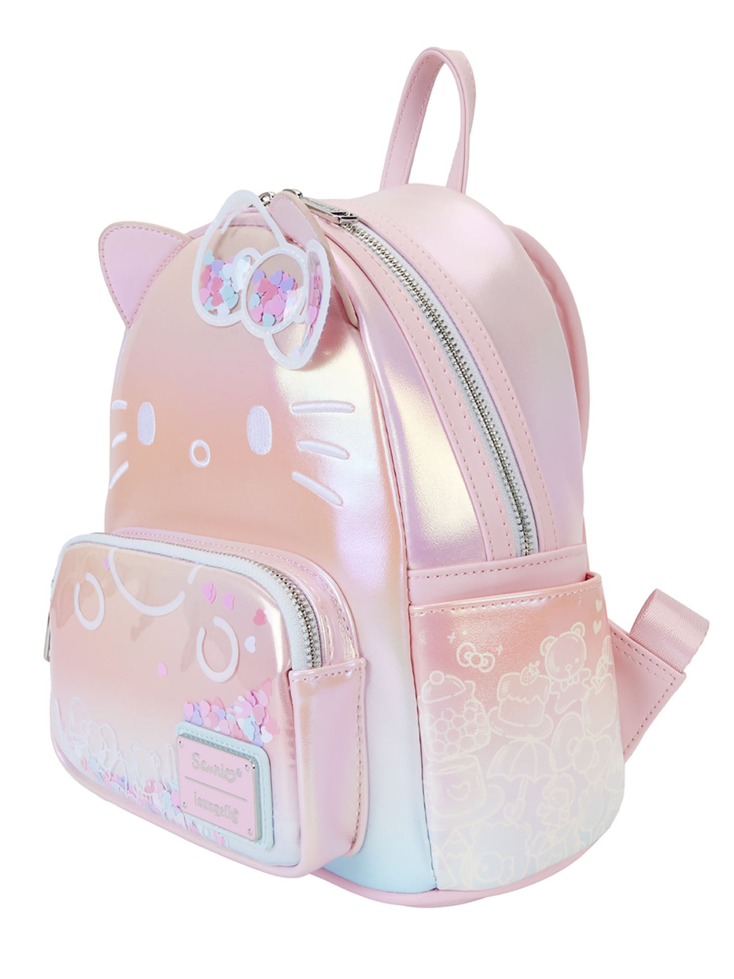 Loungefly x Sanrio Hello Kitty 50th Anniversary Mini Backpack Clear & Cute