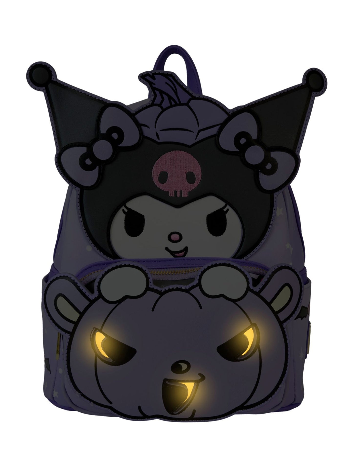 Loungefly x Sanrio Hello Kitty Kuromi Pumpkin Mini Backpack