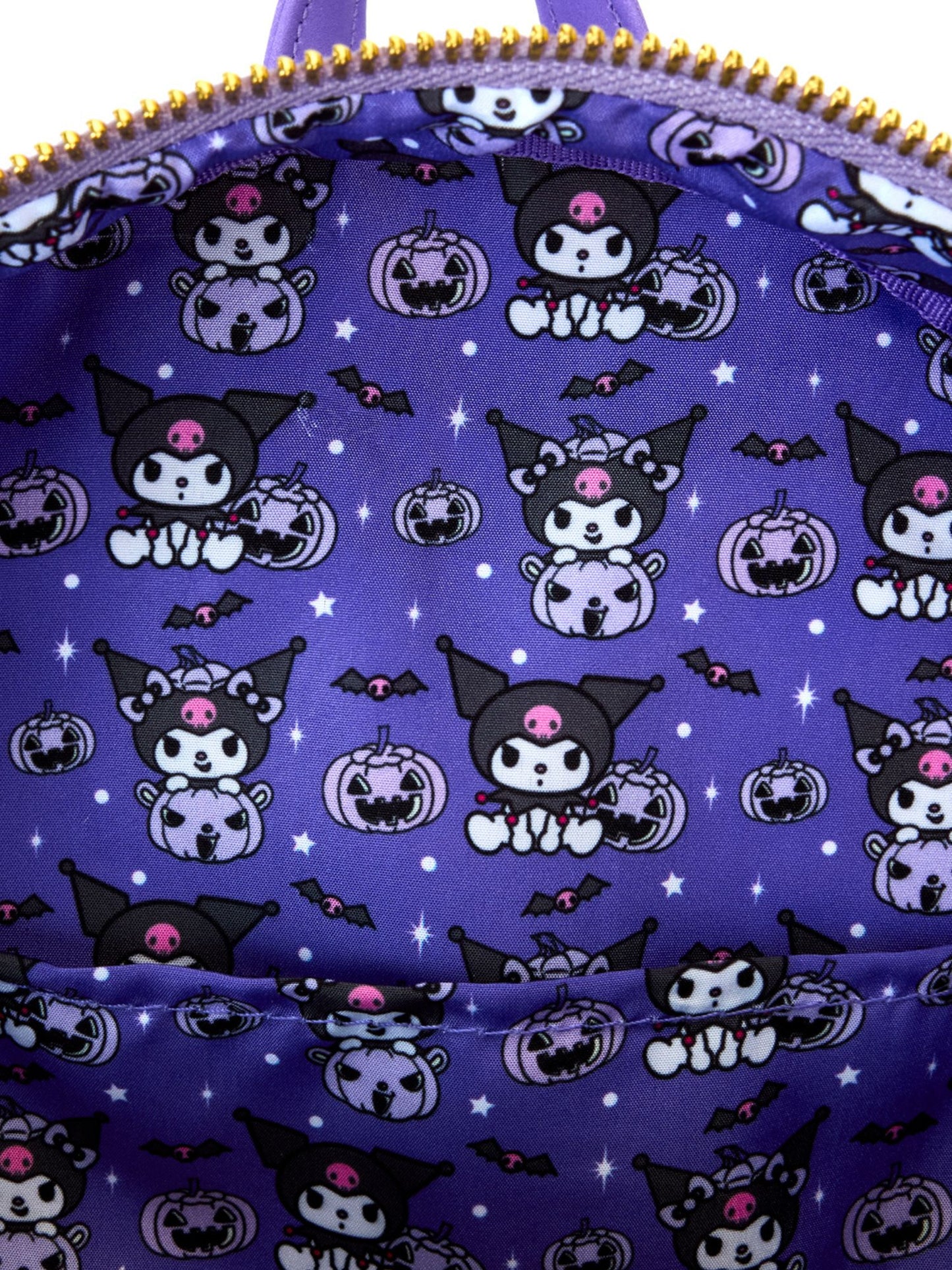Loungefly x Sanrio Hello Kitty Kuromi Pumpkin Mini Backpack