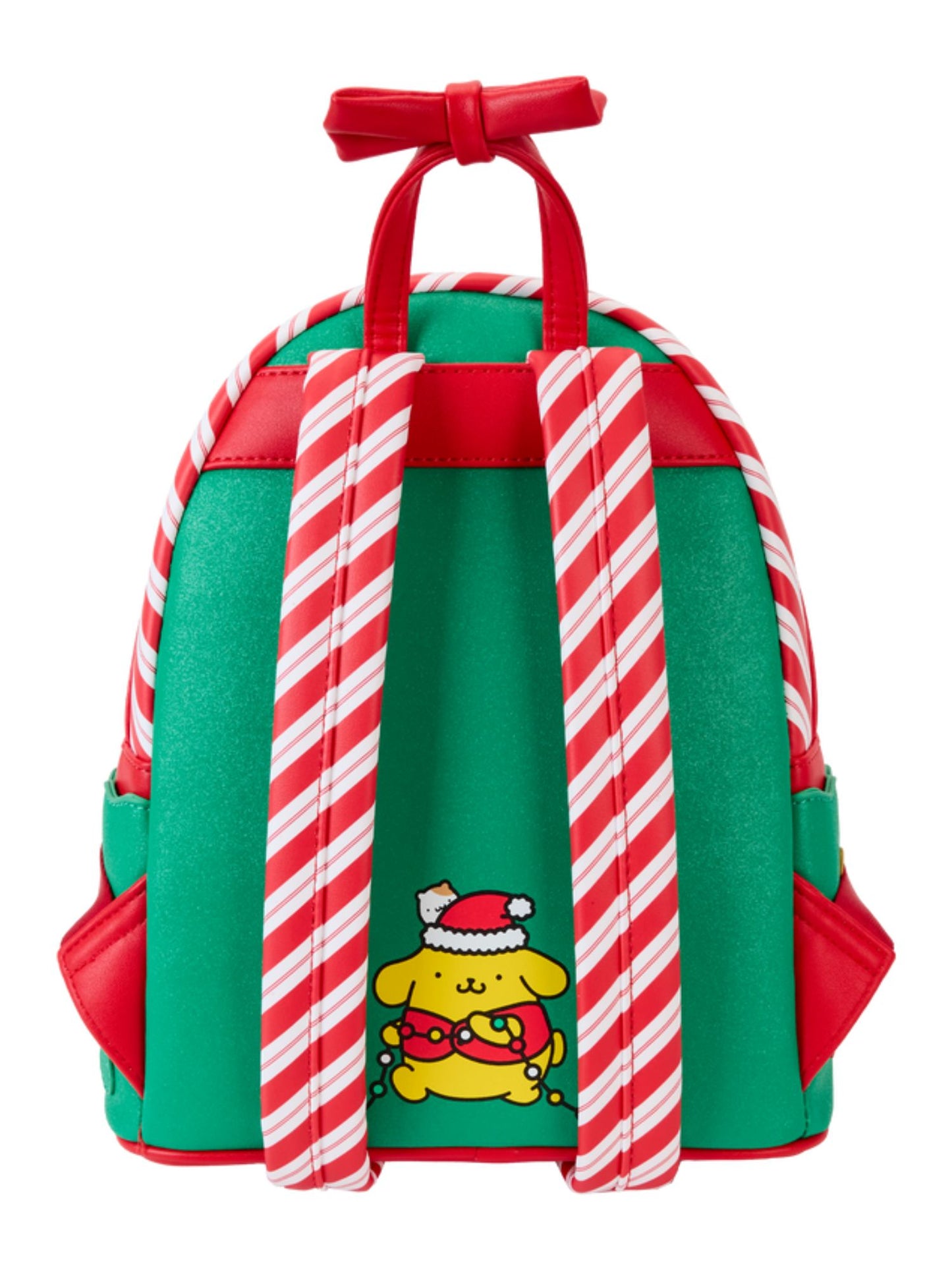 Loungefly x Sanrio Pompompurin Santa Hat Light Up Mini Backpack