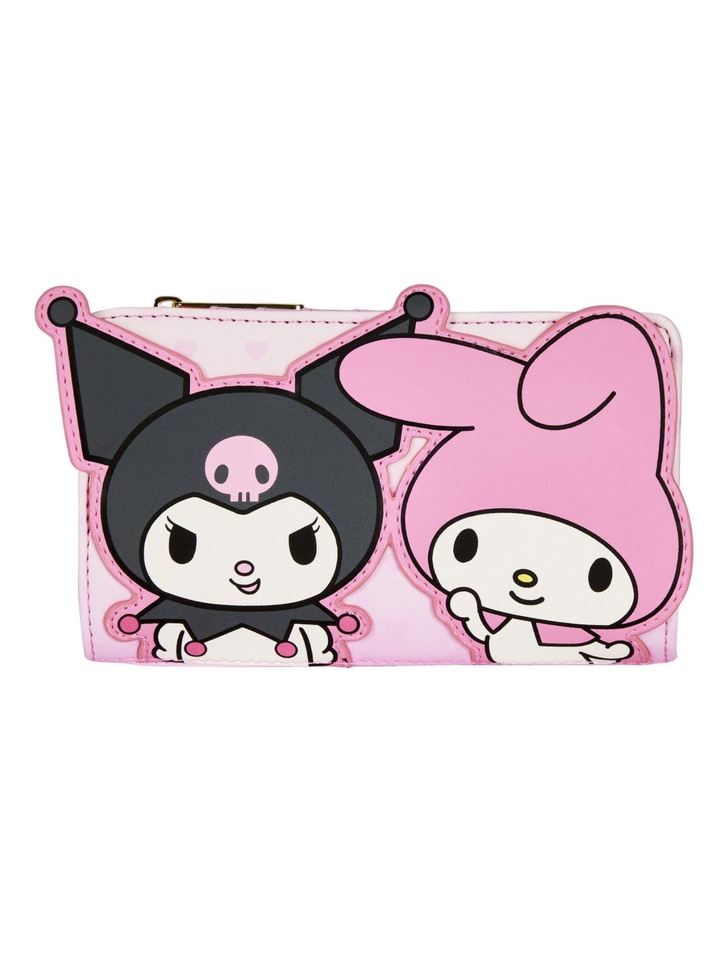 Loungefly x Sanrio Hello Kitty My Melody and Kuromi Snap Wallet