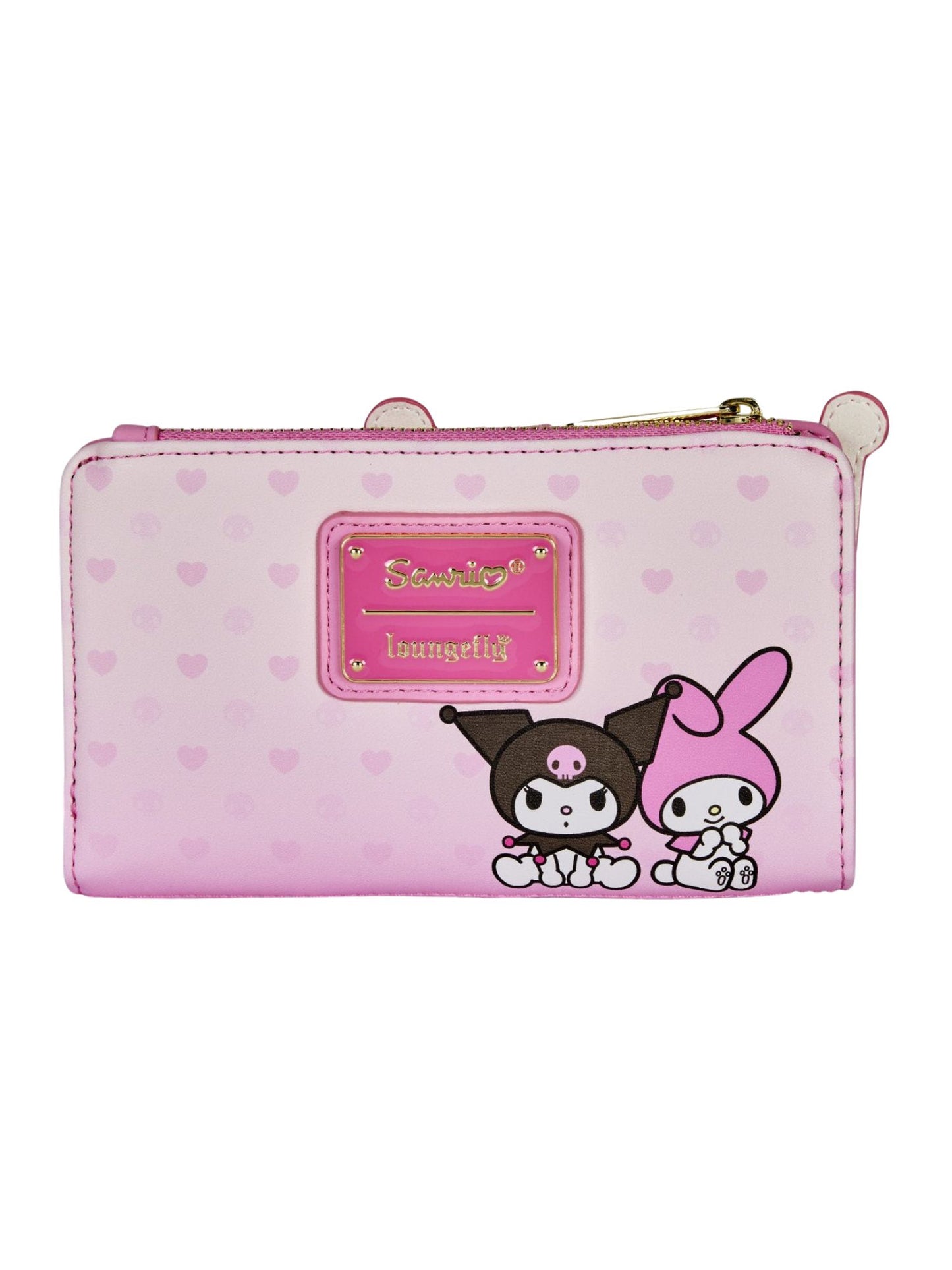 Loungefly x Sanrio Hello Kitty My Melody and Kuromi Snap Wallet