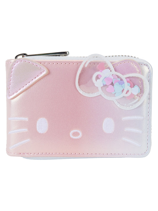 **Pre-Sale** Loungefly x Sanrio Hello Kitty Zip Accordion Wallet Clear & Cute