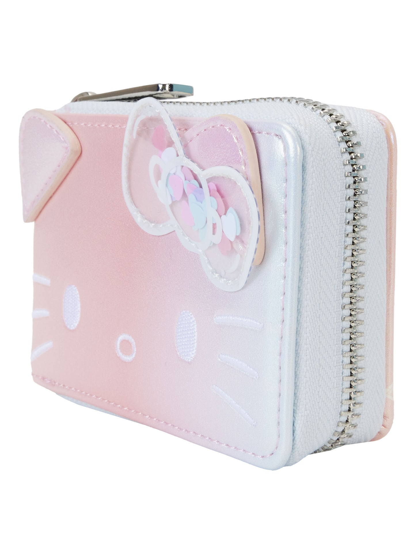 Loungefly x Sanrio Hello Kitty Zip Accordion Wallet Clear & Cute