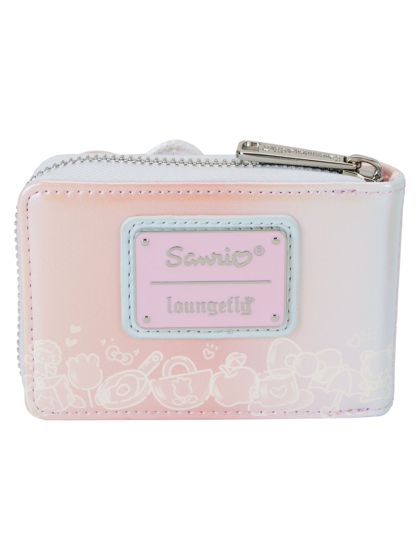 Loungefly x Sanrio Hello Kitty Zip Accordion Wallet Clear & Cute