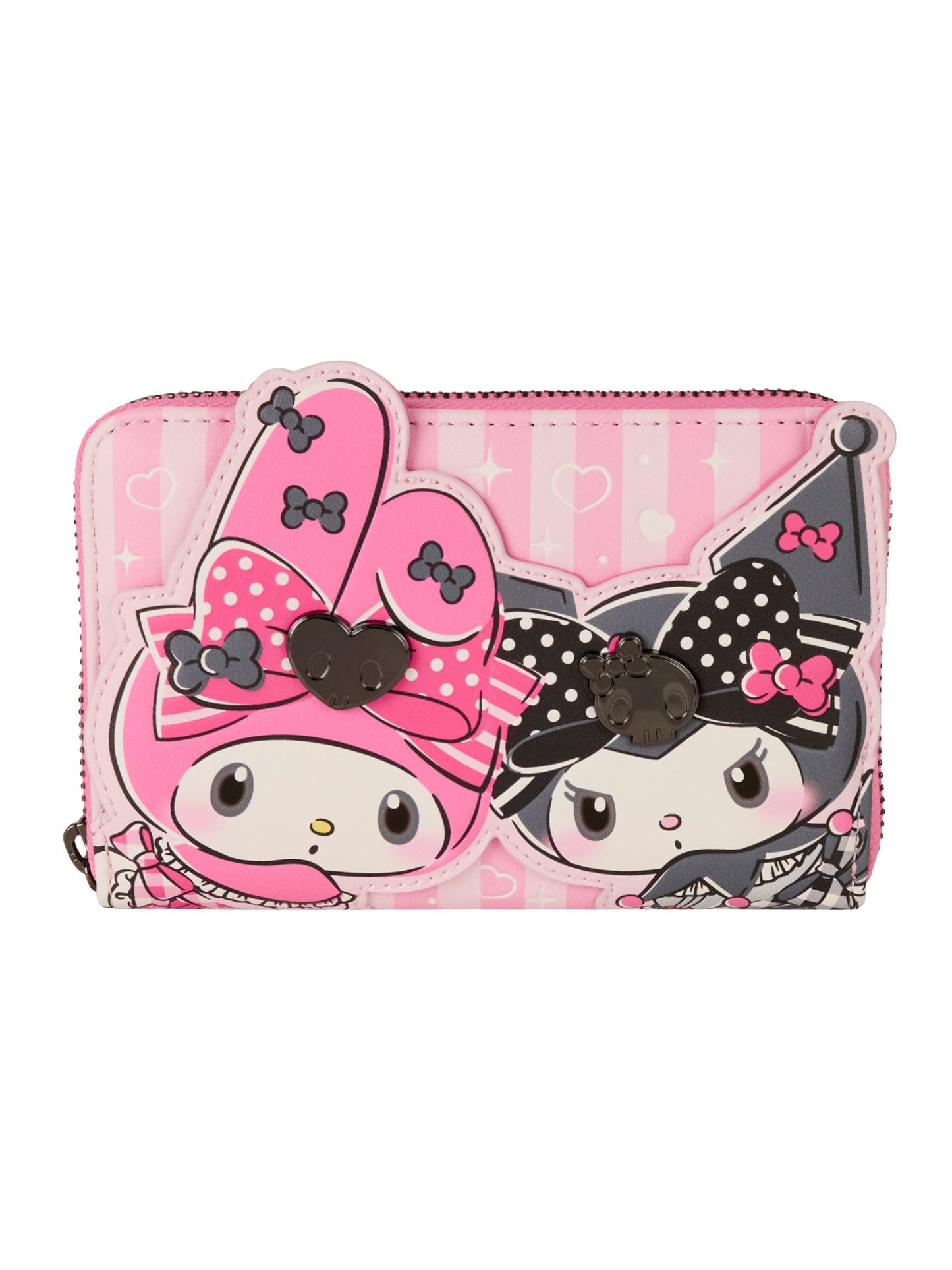 Loungefly x Sanrio Hello Kitty My Melody and Kuromi Wallet Zip Around