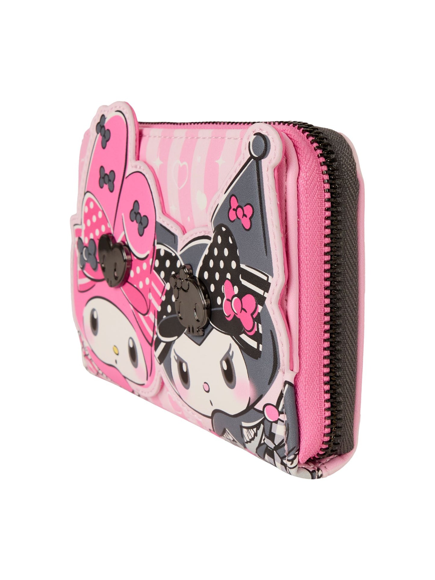 Loungefly x Sanrio Hello Kitty My Melody and Kuromi Wallet Zip Around