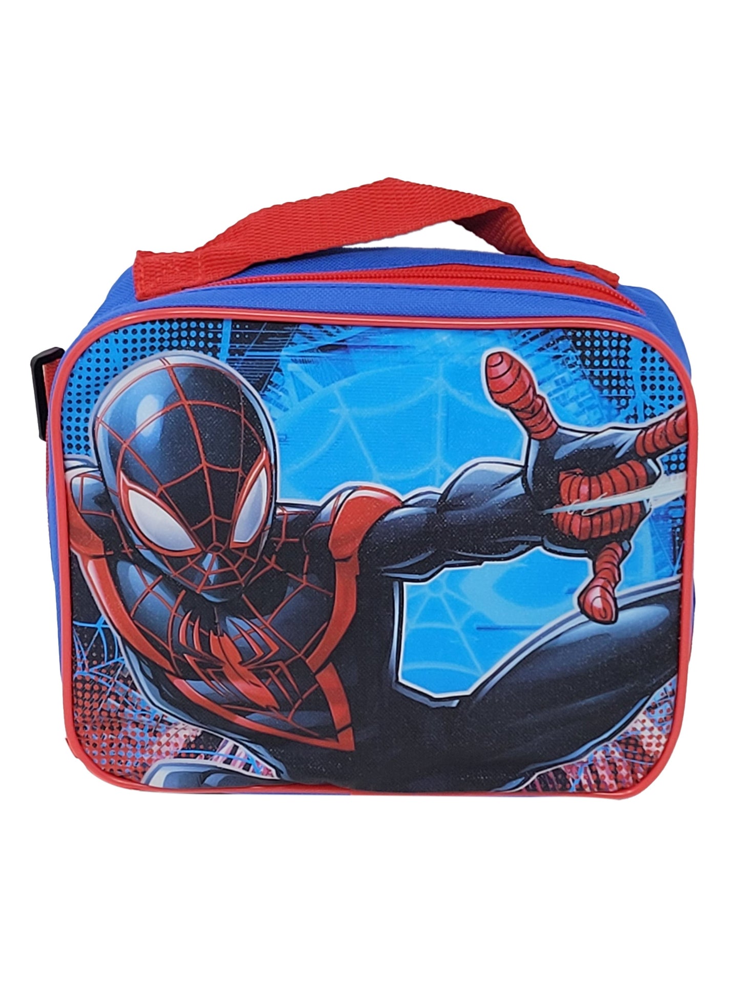 Marvel Spider-Man Backpack Lunch Bag Insulated 3 Piece Set with Pen