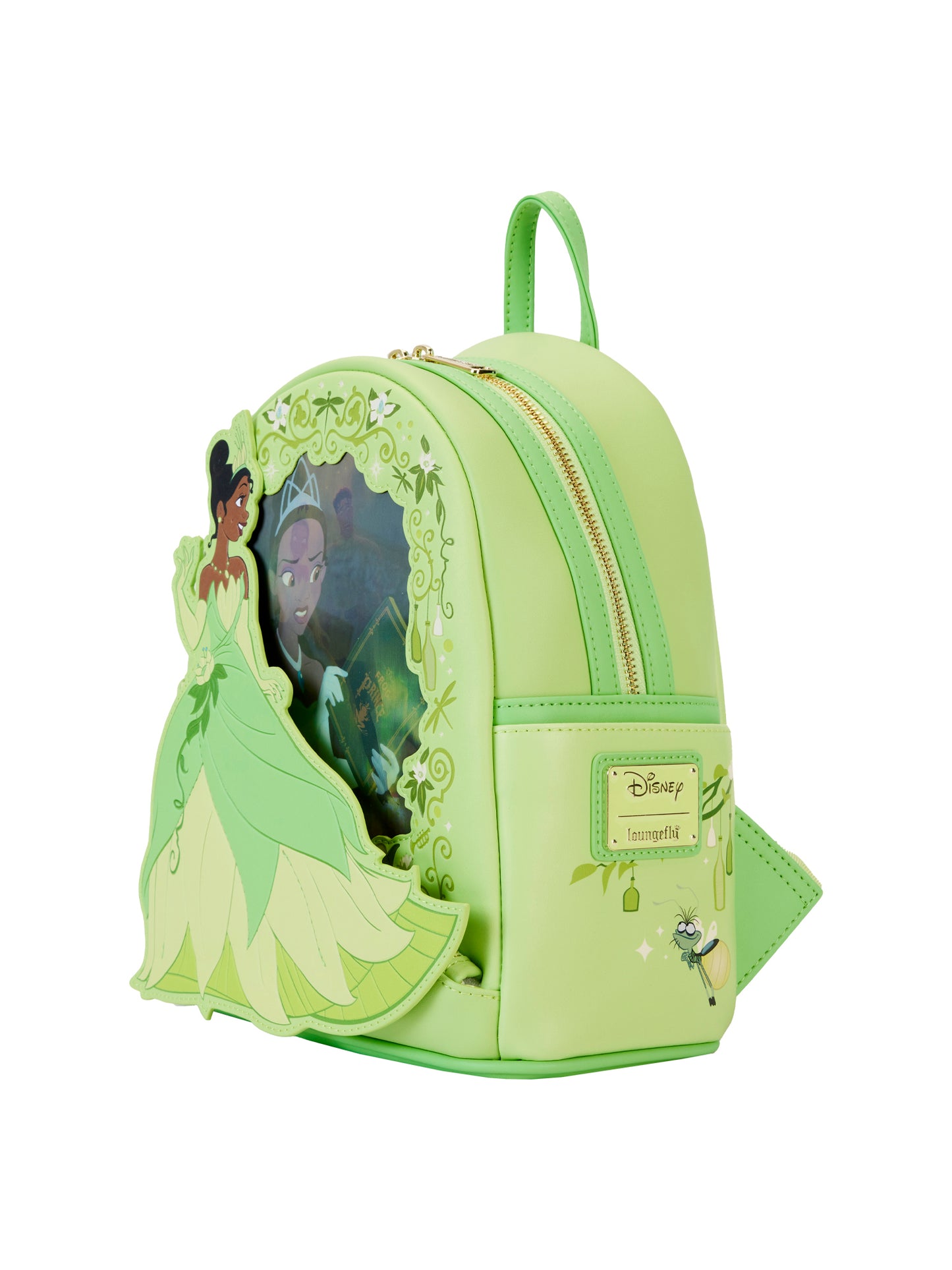 Loungefly x Disney Princess and the Frog Tiana Lenticular Mini Backpack