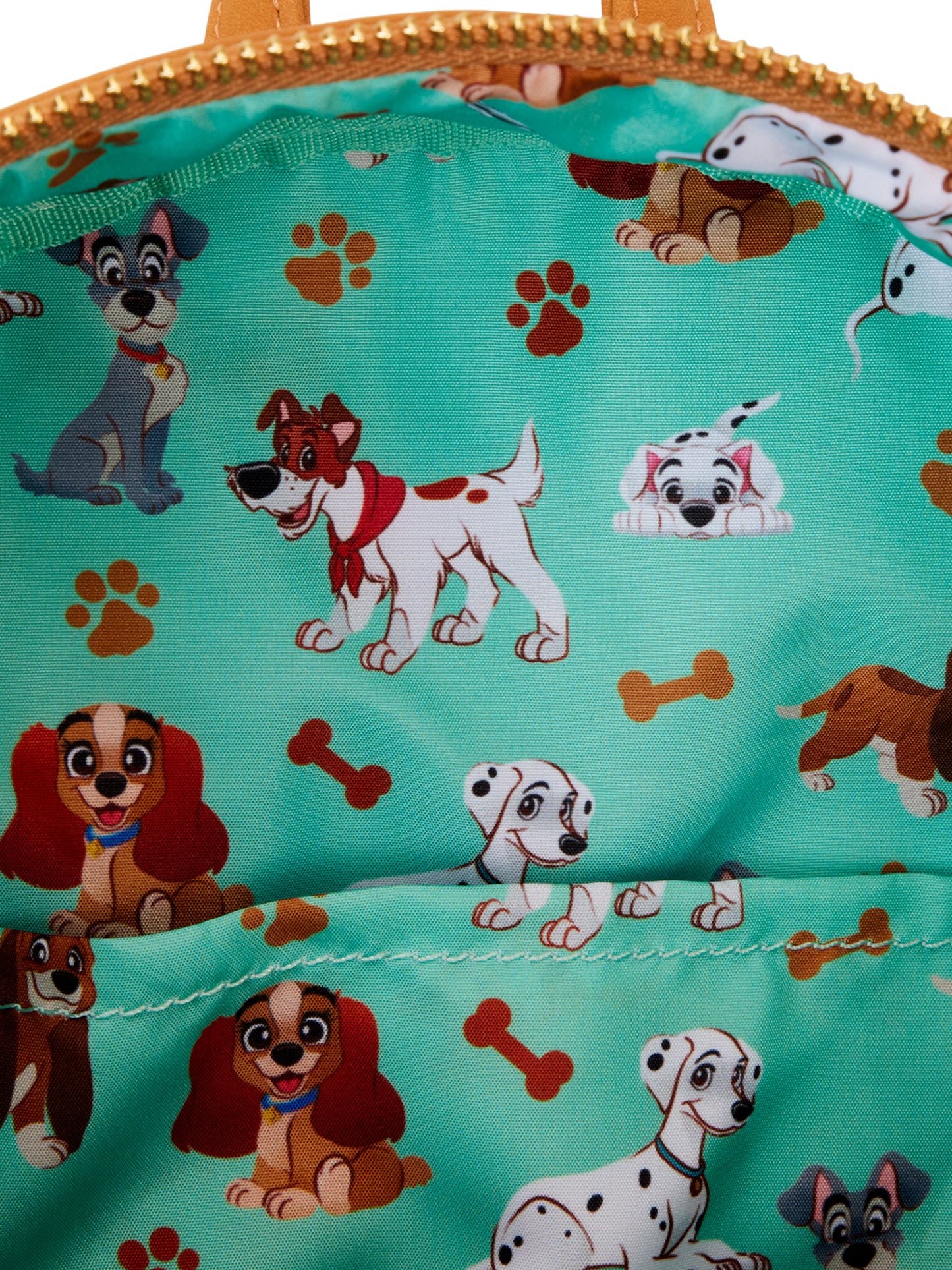 Loungefly x Disney Dogs Backpack Triple Lenticular Display Lady Tramp