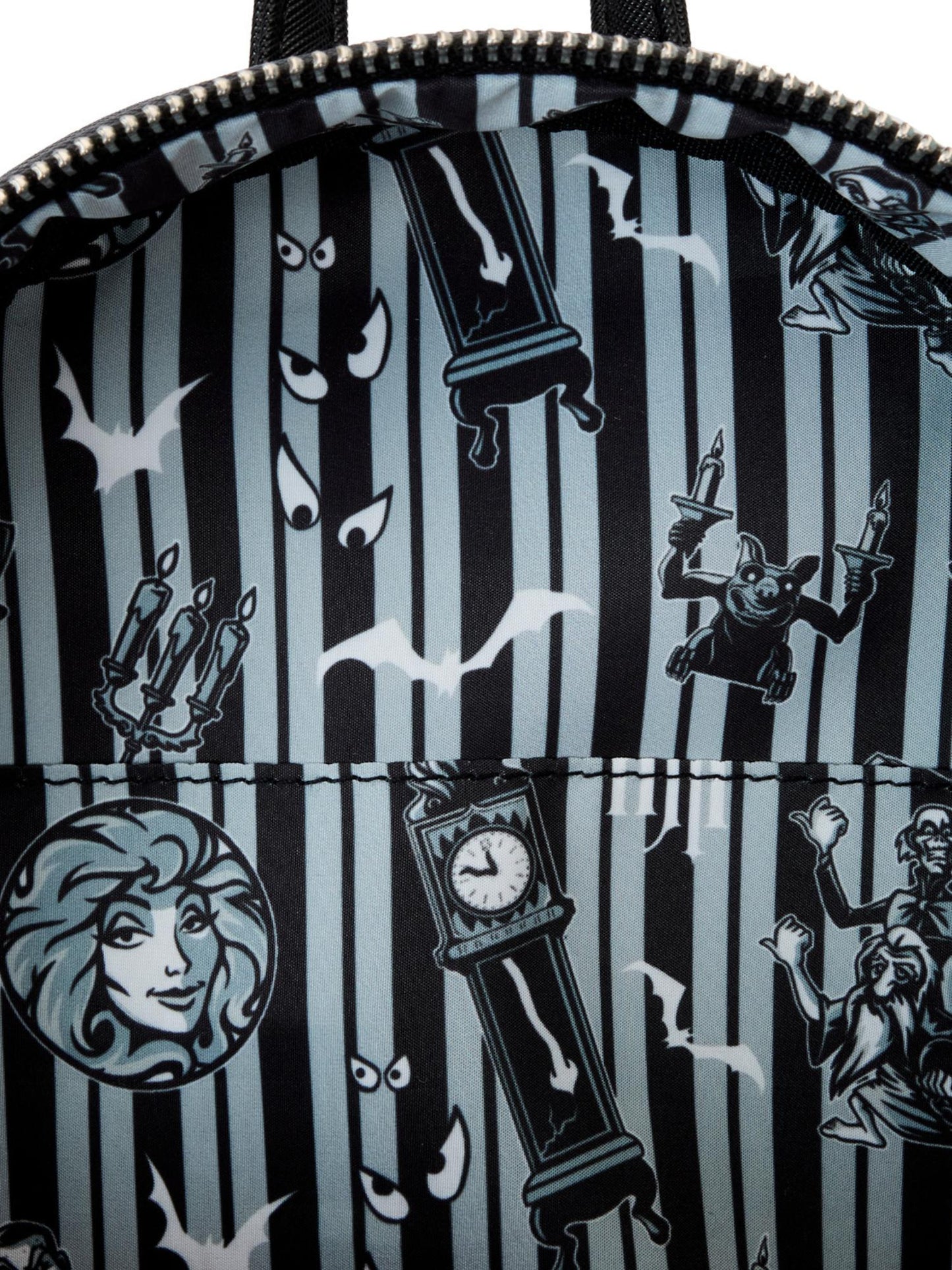 Loungefly x Disney Haunted Mansion Gargoyle Wallpaper Mini Backpack